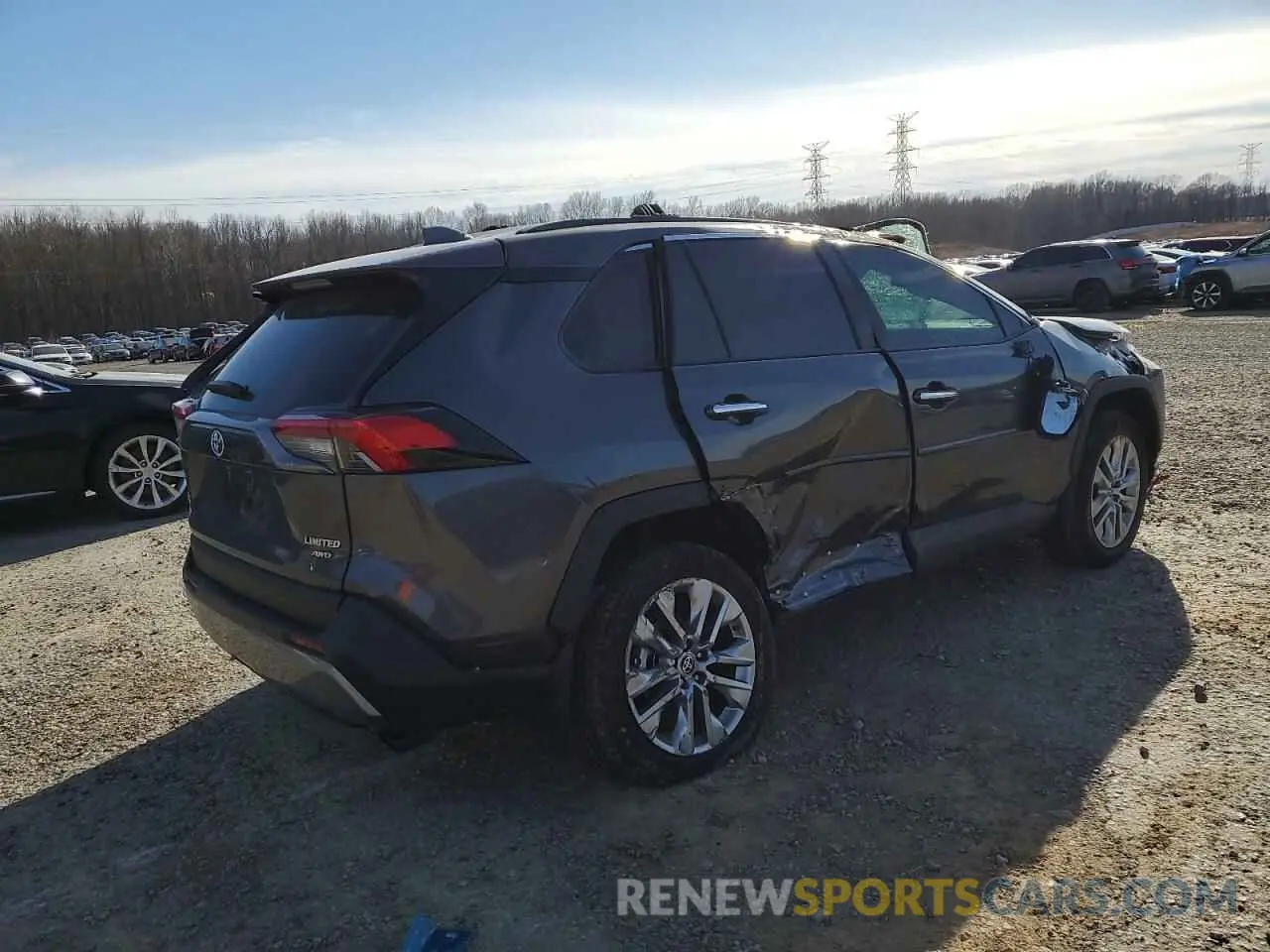 3 fotografías del automóvil dañado 2T3N1RFV6RC481182 TOYOTA RAV4 2024