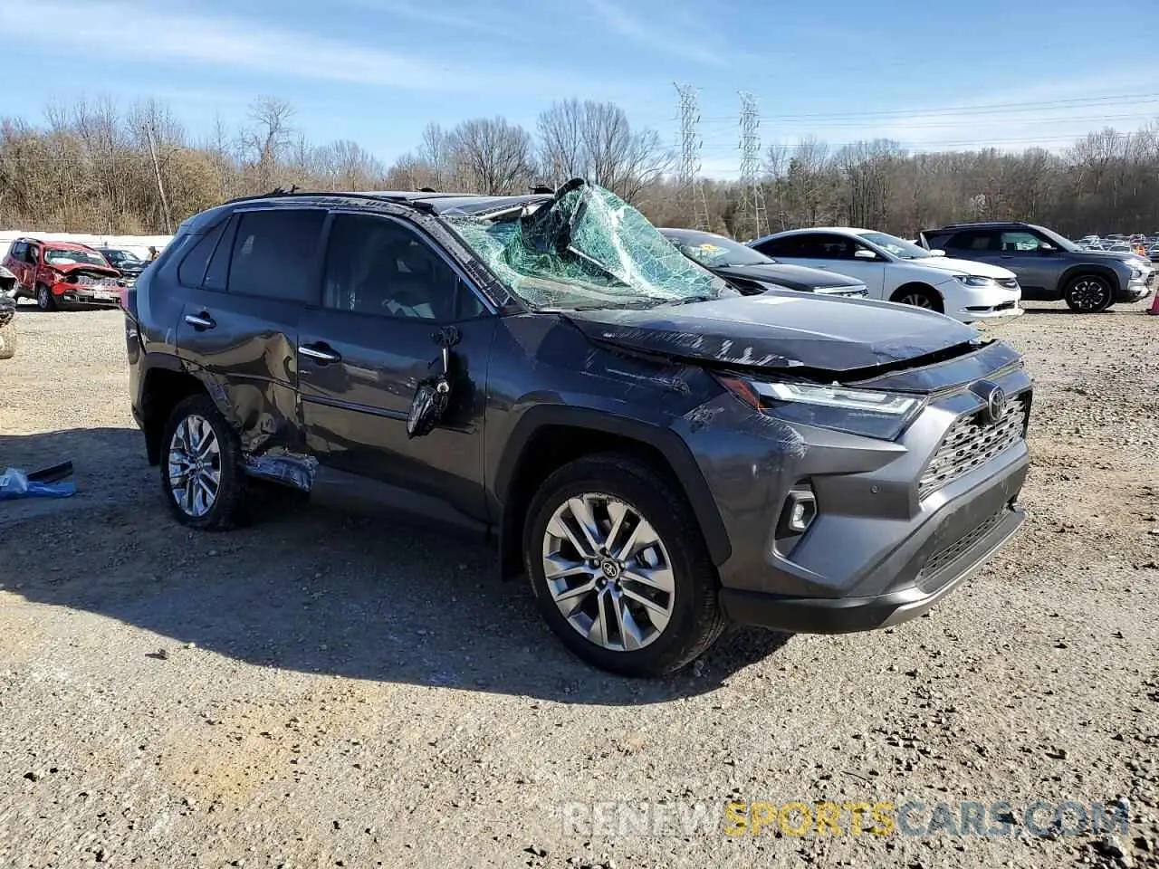 4 fotografías del automóvil dañado 2T3N1RFV6RC481182 TOYOTA RAV4 2024