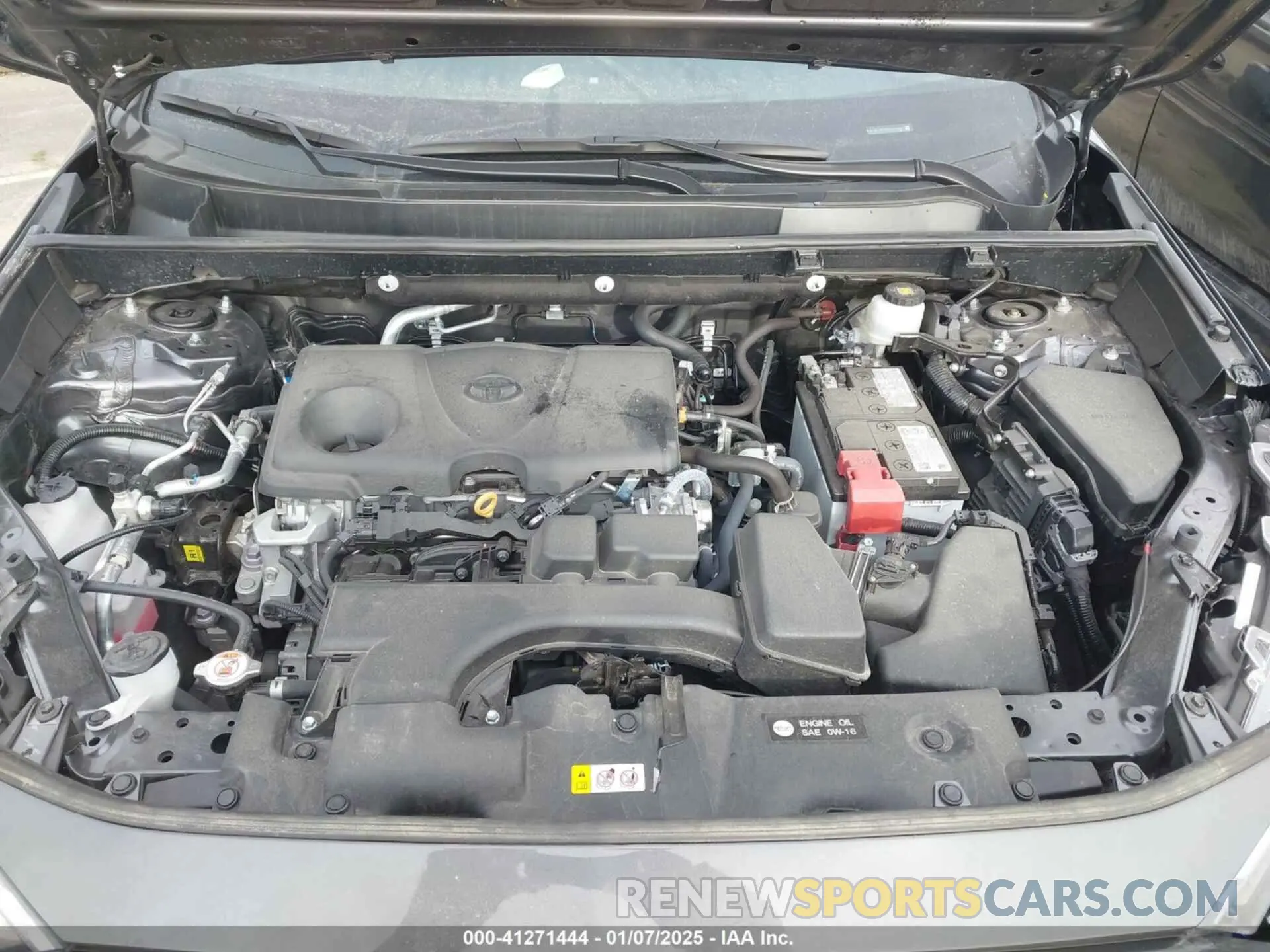 10 fotografías del automóvil dañado 2T3P1RFV0RC419561 TOYOTA RAV4 2024