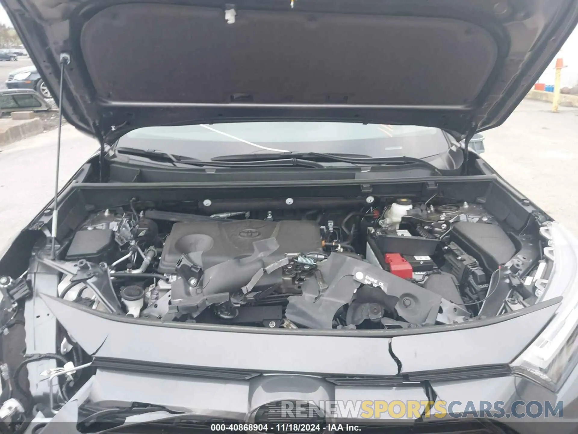 10 fotografías del automóvil dañado 2T3P1RFV0RC431113 TOYOTA RAV4 2024