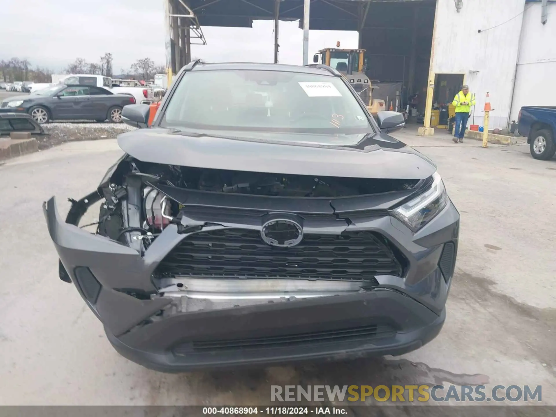 6 fotografías del automóvil dañado 2T3P1RFV0RC431113 TOYOTA RAV4 2024