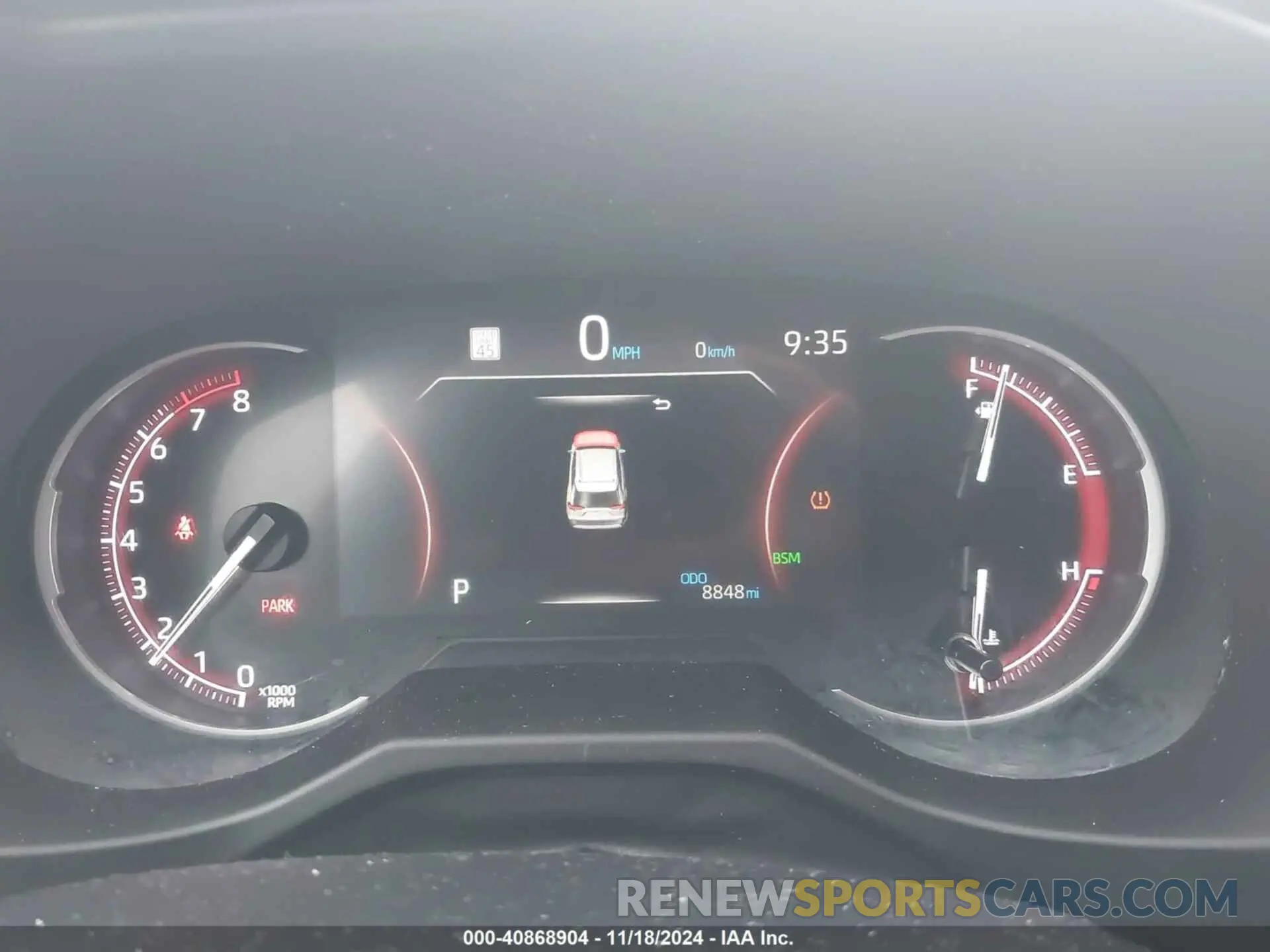 7 fotografías del automóvil dañado 2T3P1RFV0RC431113 TOYOTA RAV4 2024