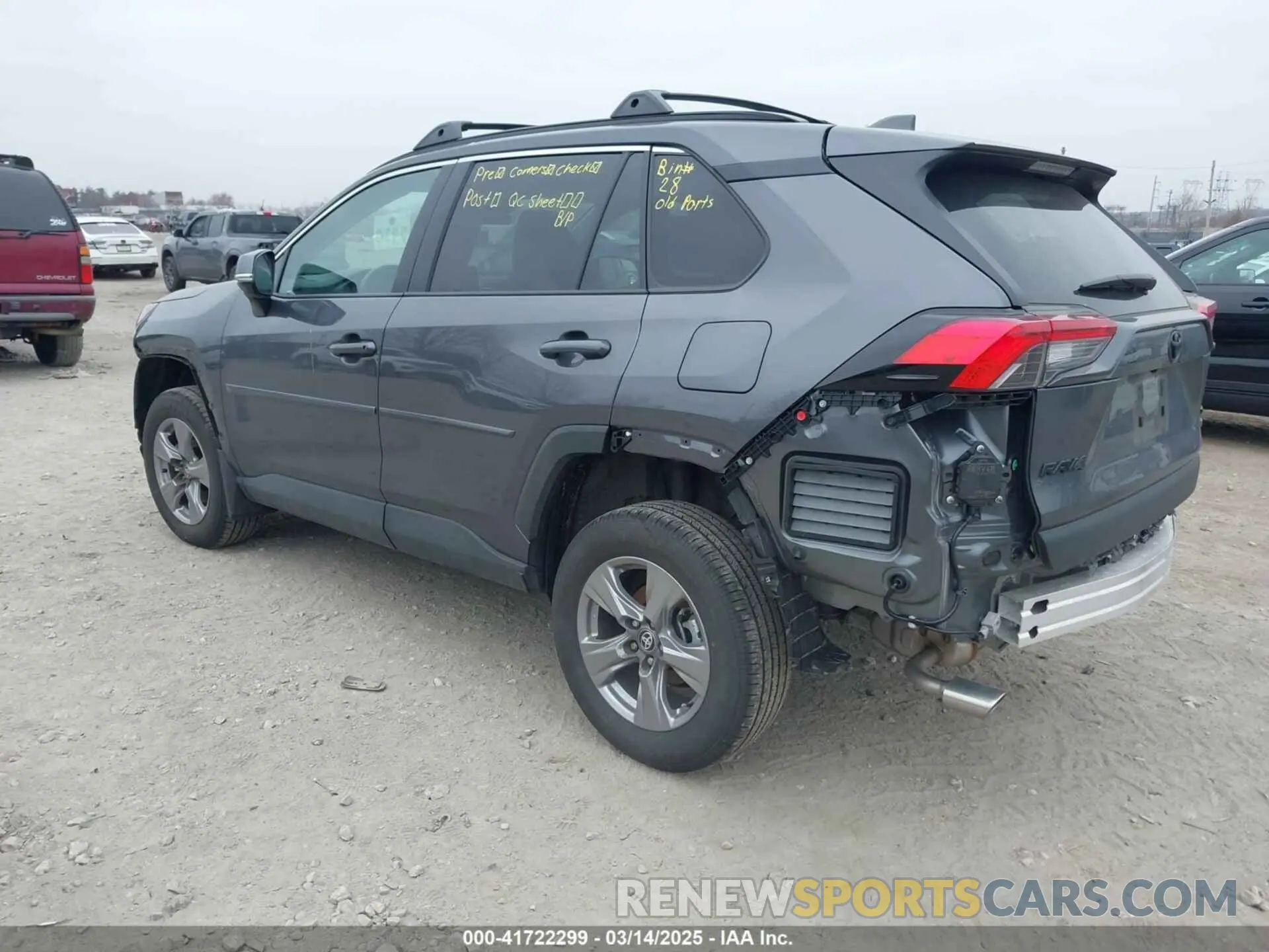3 fotografías del automóvil dañado 2T3P1RFV0RC490484 TOYOTA RAV4 2024