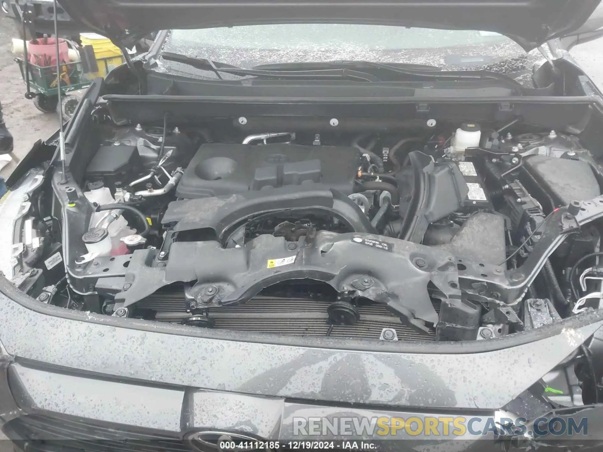 10 fotografías del automóvil dañado 2T3P1RFV0RW418988 TOYOTA RAV4 2024