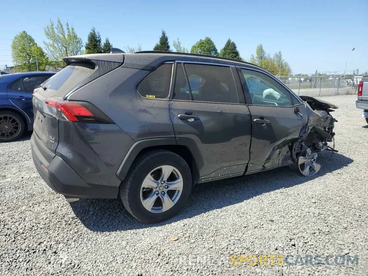 3 fotografías del automóvil dañado 2T3P1RFV0RW445253 TOYOTA RAV4 2024
