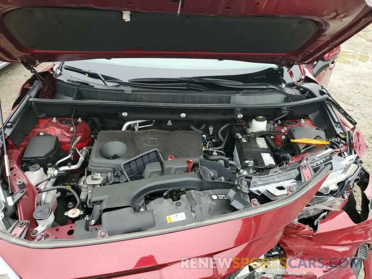 12 fotografías del automóvil dañado 2T3P1RFV1RW422211 TOYOTA RAV4 2024
