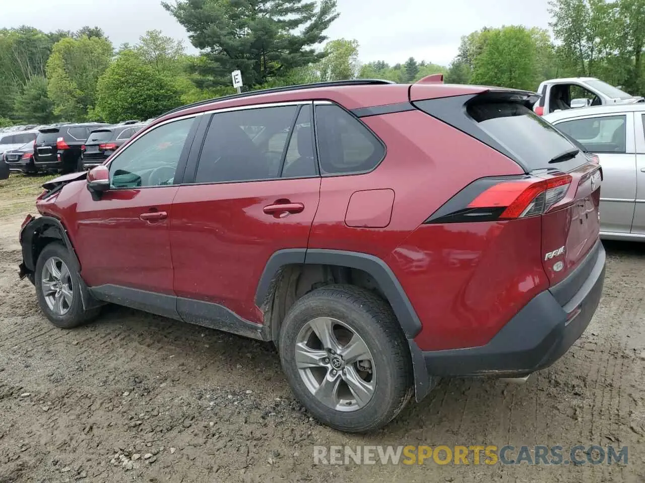 2 fotografías del automóvil dañado 2T3P1RFV1RW422211 TOYOTA RAV4 2024