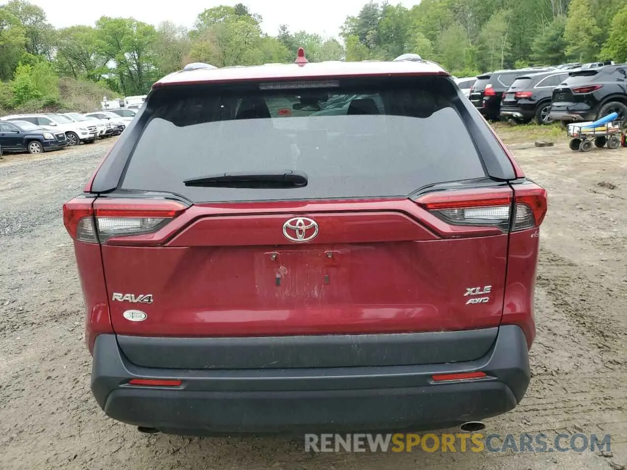6 fotografías del automóvil dañado 2T3P1RFV1RW422211 TOYOTA RAV4 2024