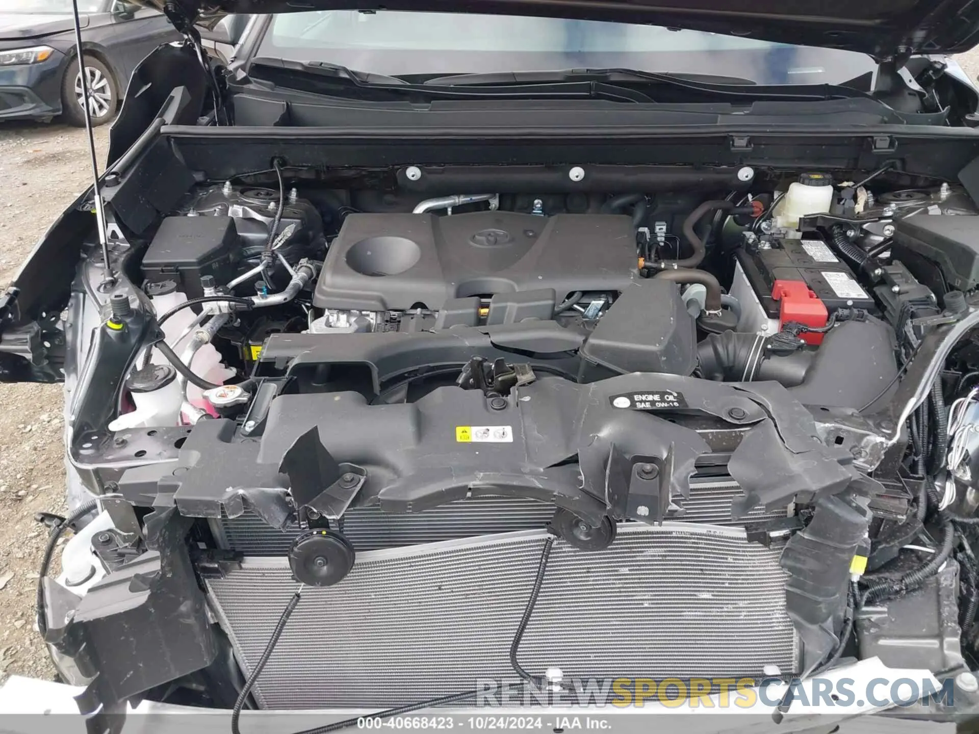 10 fotografías del automóvil dañado 2T3P1RFV2RC454649 TOYOTA RAV4 2024