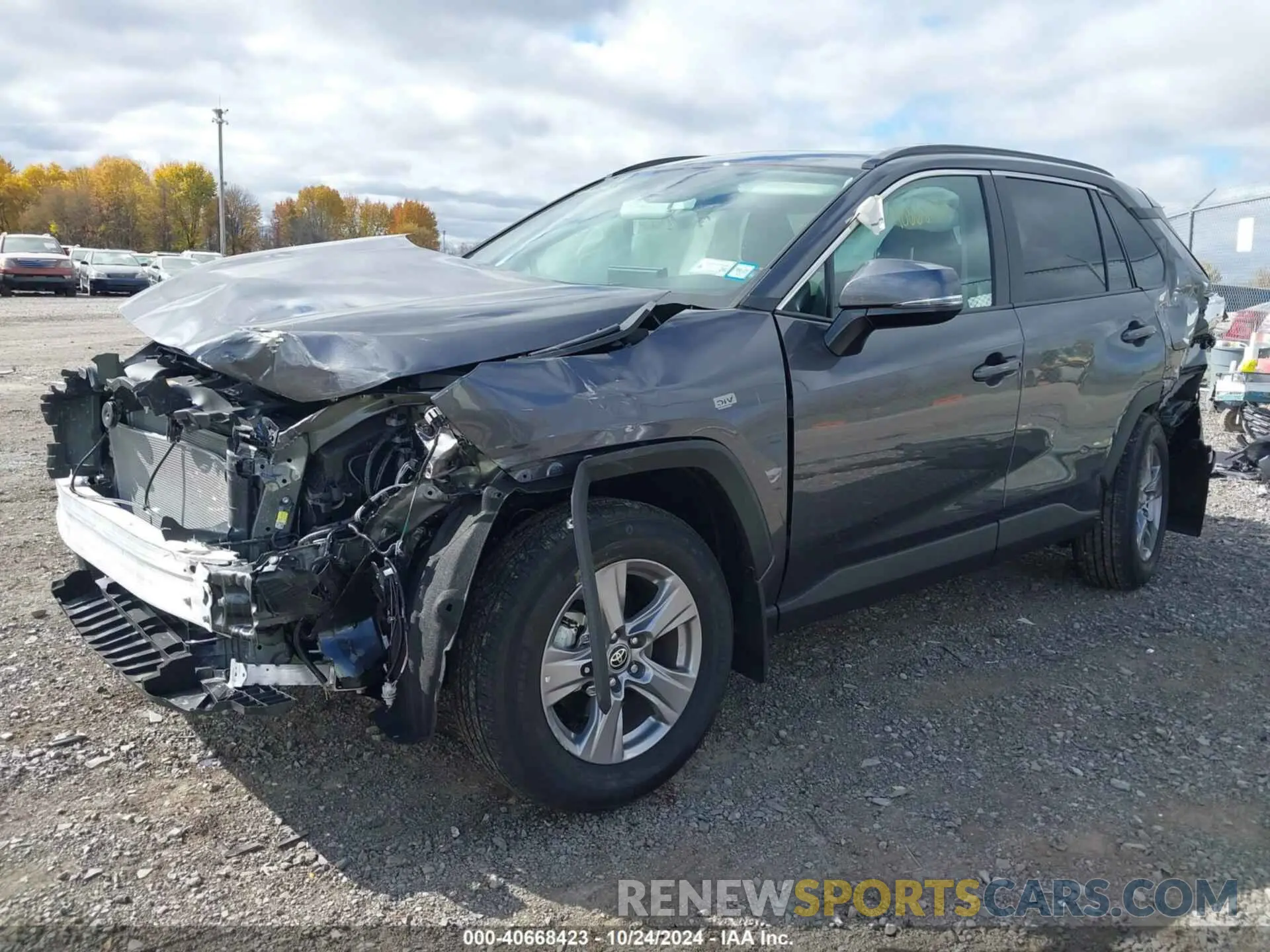 2 fotografías del automóvil dañado 2T3P1RFV2RC454649 TOYOTA RAV4 2024