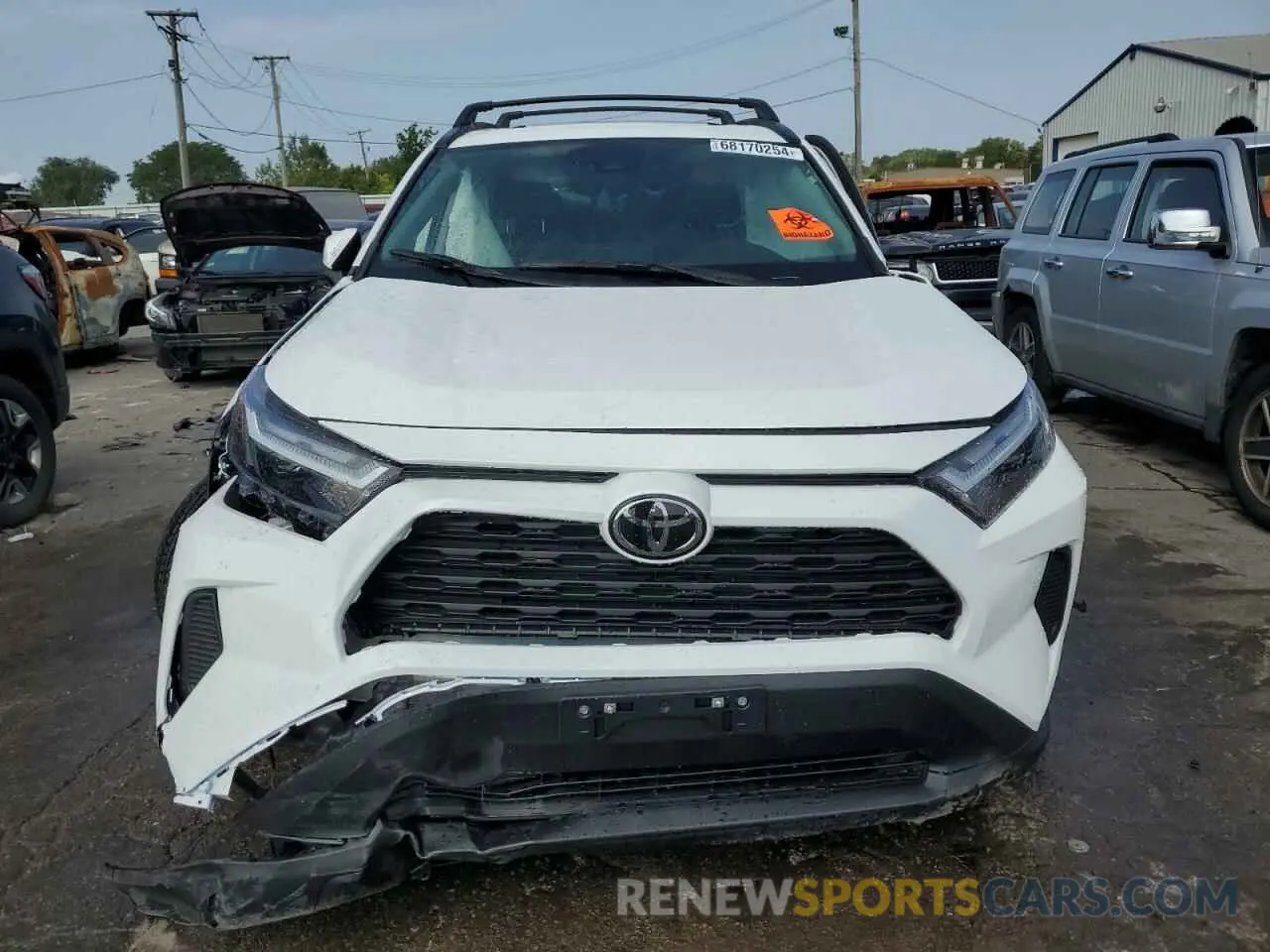 5 fotografías del automóvil dañado 2T3P1RFV3RC459780 TOYOTA RAV4 2024