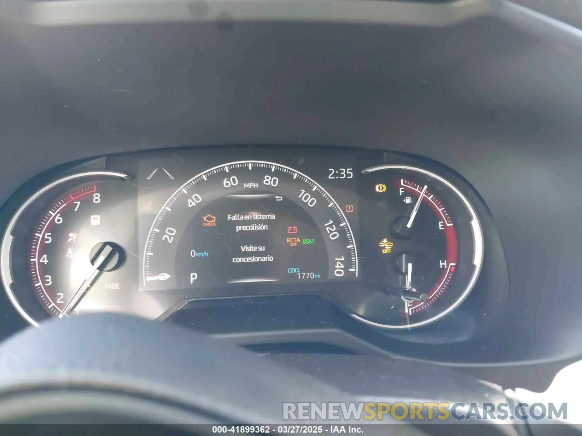 7 fotografías del automóvil dañado 2T3P1RFV3RC480256 TOYOTA RAV4 2024