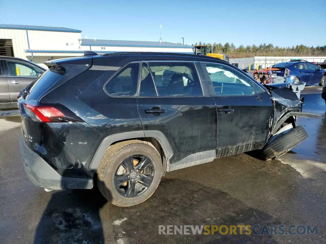 3 fotografías del automóvil dañado 2T3P1RFV4RC401631 TOYOTA RAV4 2024