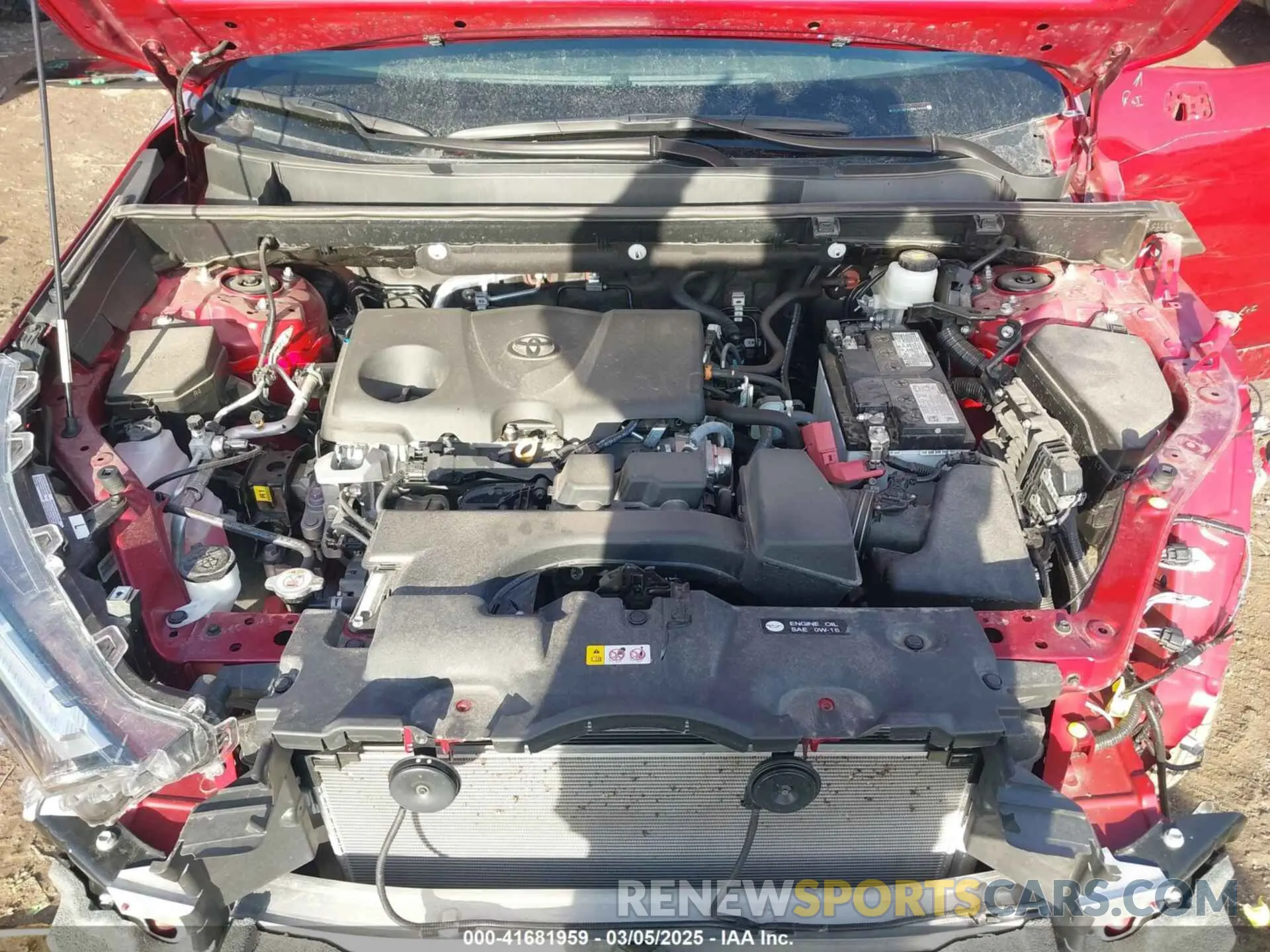 10 fotografías del automóvil dañado 2T3P1RFV4RW414913 TOYOTA RAV4 2024