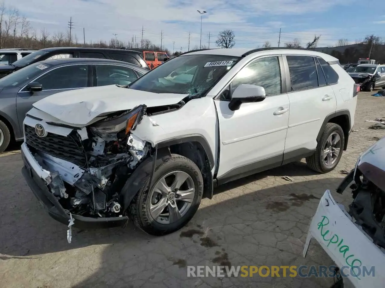 1 fotografías del automóvil dañado 2T3P1RFV5RC410225 TOYOTA RAV4 2024