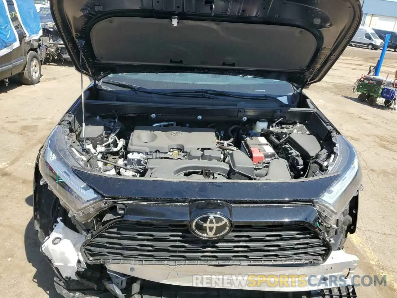 11 fotografías del automóvil dañado 2T3P1RFV6RC475133 TOYOTA RAV4 2024
