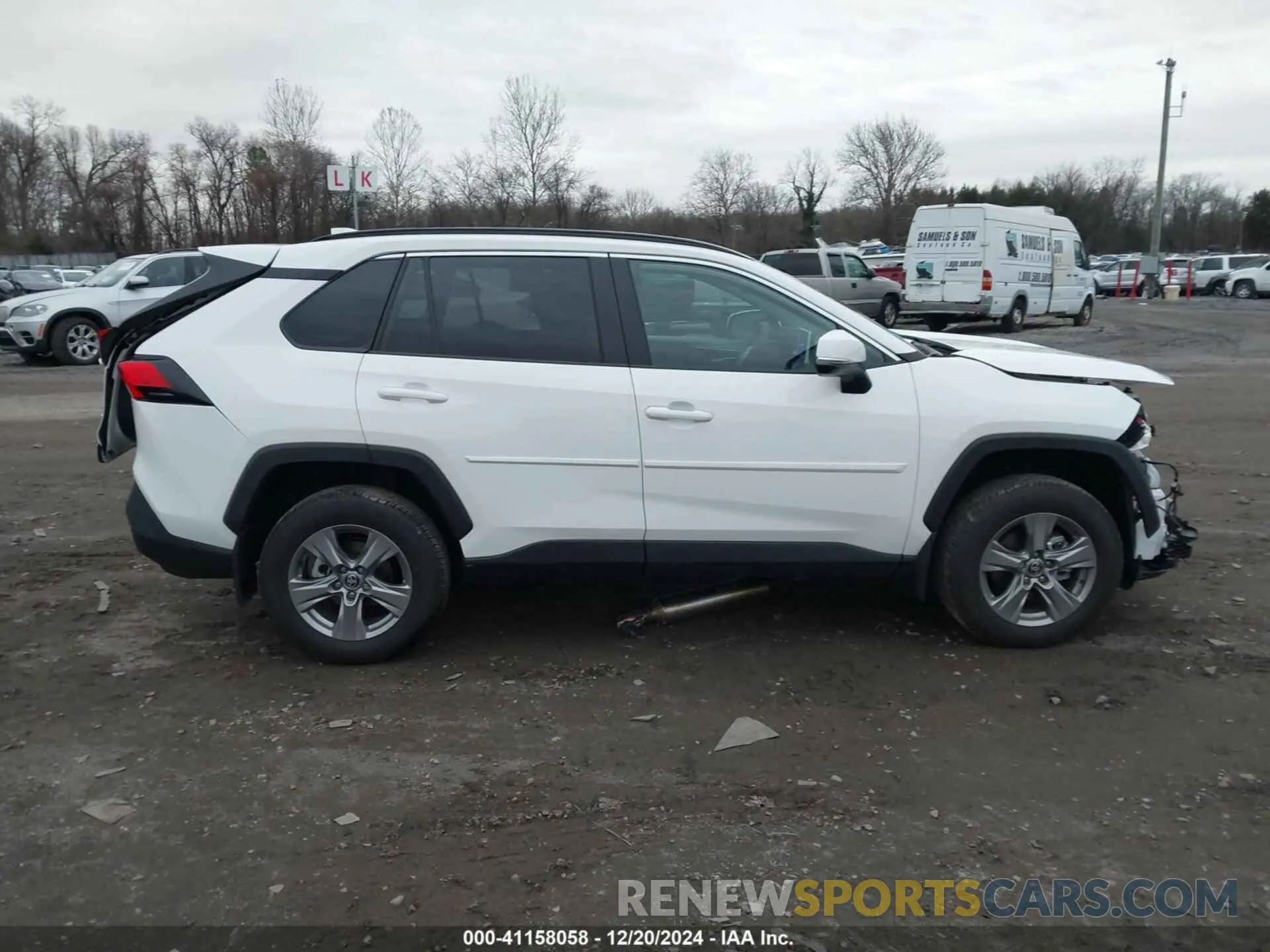 13 fotografías del automóvil dañado 2T3P1RFV7RC460883 TOYOTA RAV4 2024