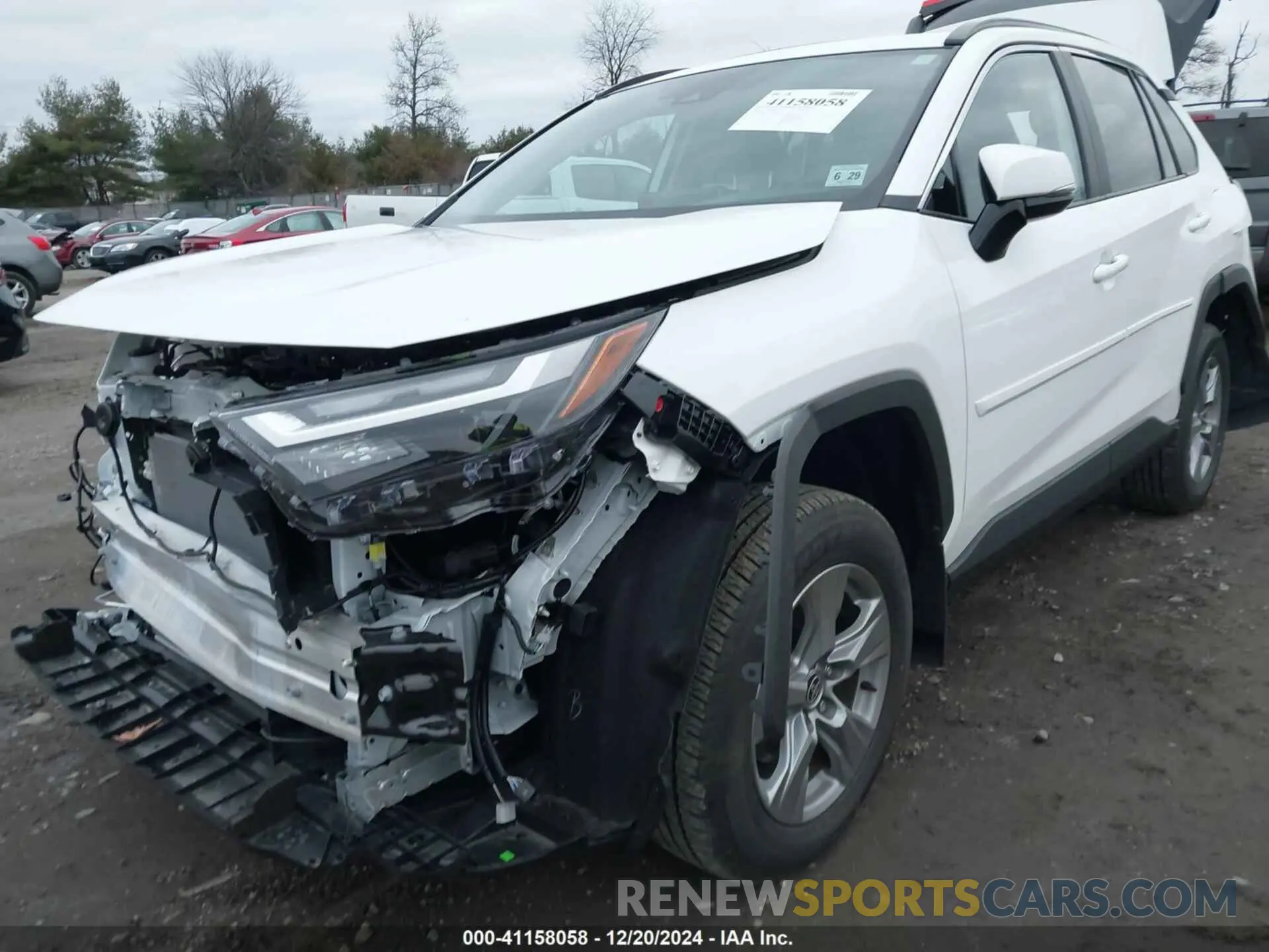 17 fotografías del automóvil dañado 2T3P1RFV7RC460883 TOYOTA RAV4 2024
