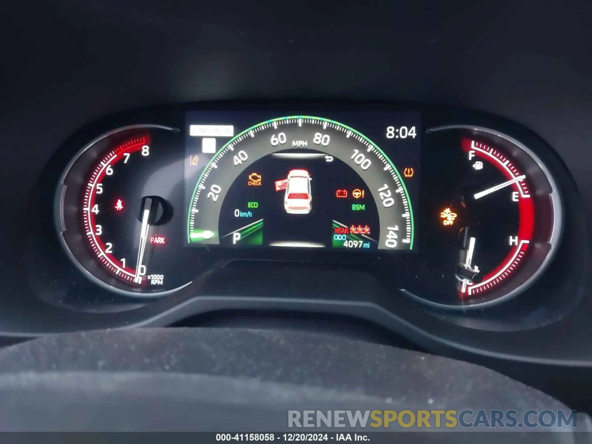 7 fotografías del automóvil dañado 2T3P1RFV7RC460883 TOYOTA RAV4 2024