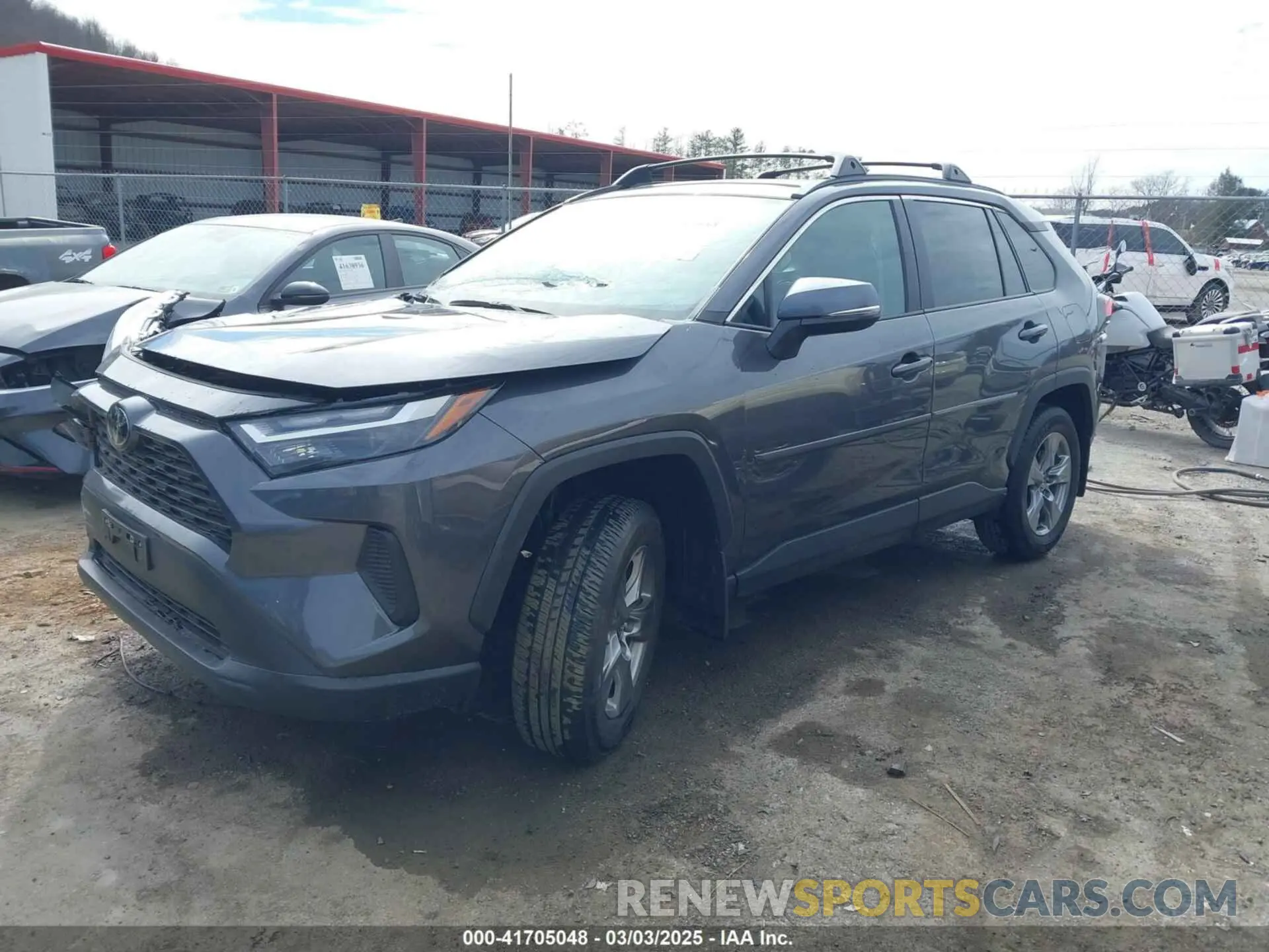 2 fotografías del automóvil dañado 2T3P1RFV8RC439217 TOYOTA RAV4 2024