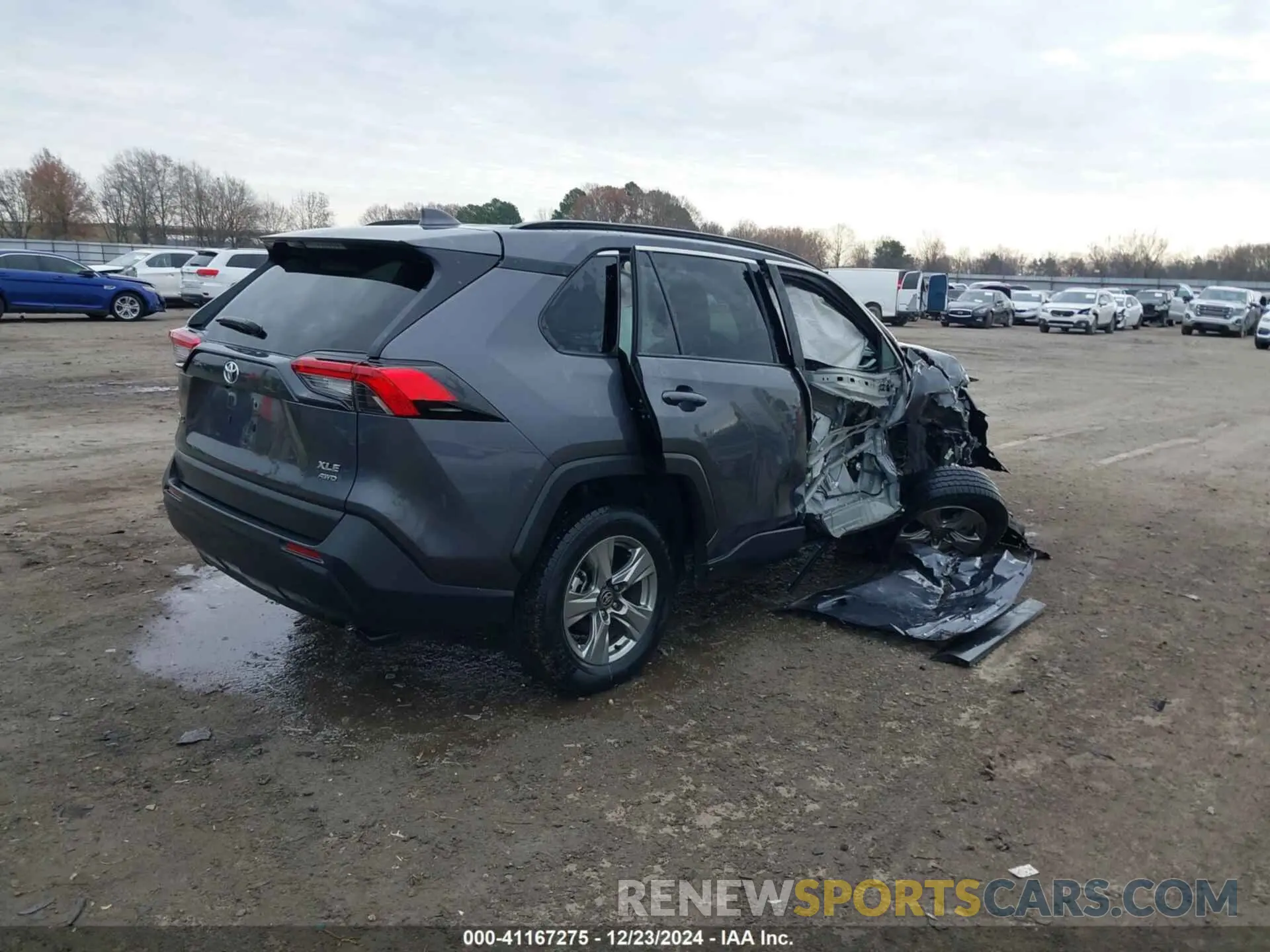 4 fotografías del automóvil dañado 2T3P1RFV9RC420577 TOYOTA RAV4 2024