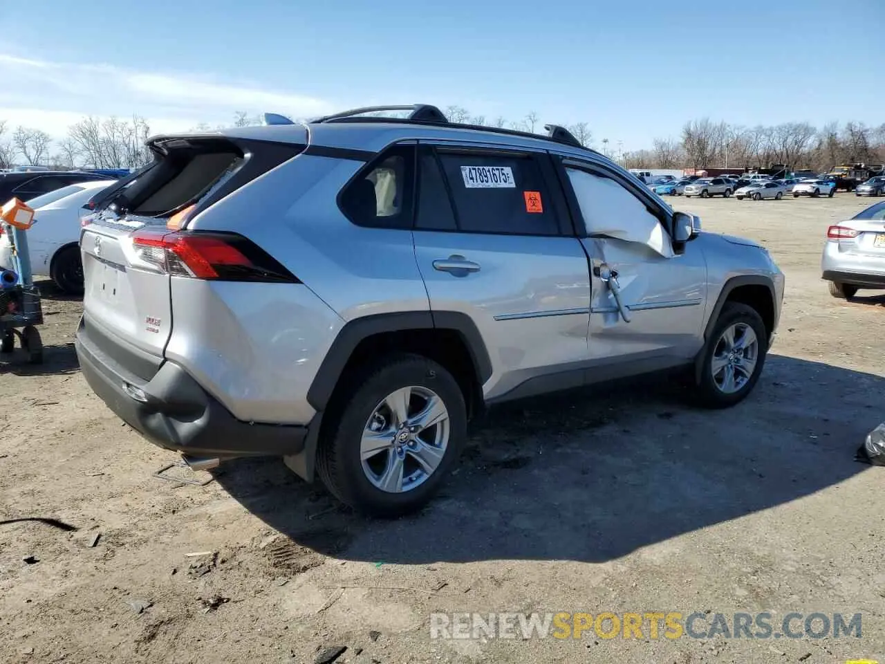 3 fotografías del automóvil dañado 2T3P1RFV9RC473070 TOYOTA RAV4 2024