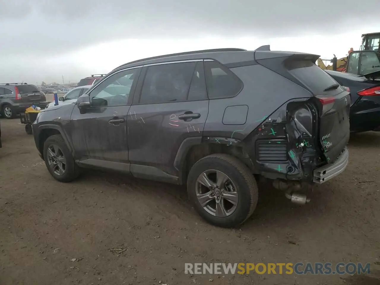 2 fotografías del automóvil dañado 2T3P1RFVXRC413783 TOYOTA RAV4 2024
