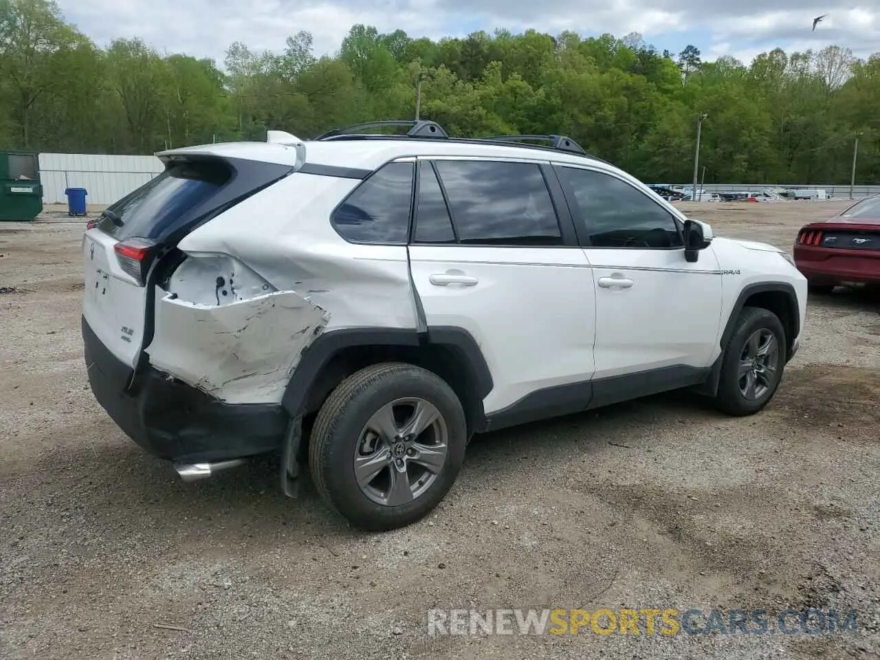 3 fotografías del automóvil dañado 2T3P1RFVXRC416361 TOYOTA RAV4 2024