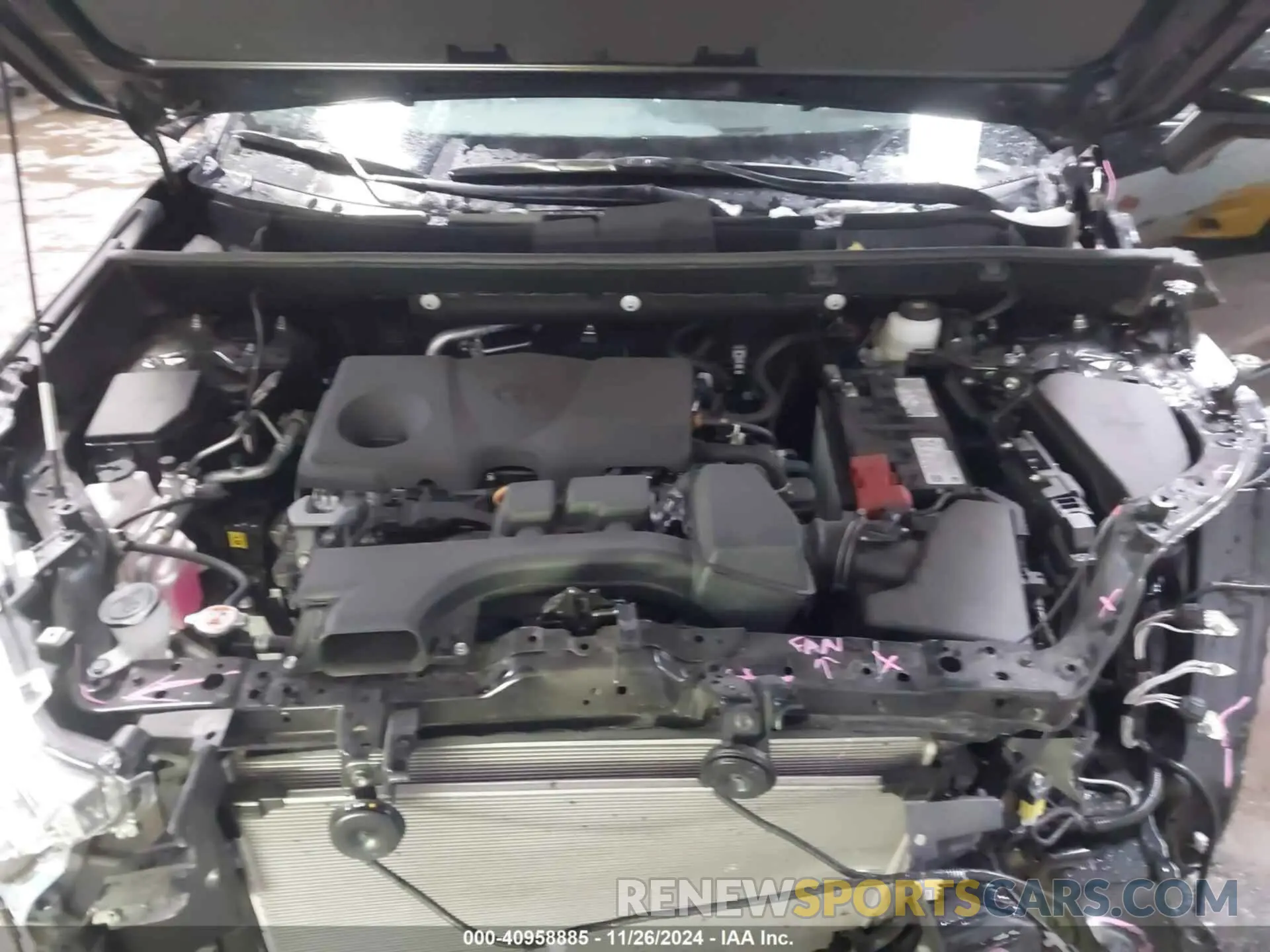10 fotografías del automóvil dañado 2T3P1RFVXRC436335 TOYOTA RAV4 2024