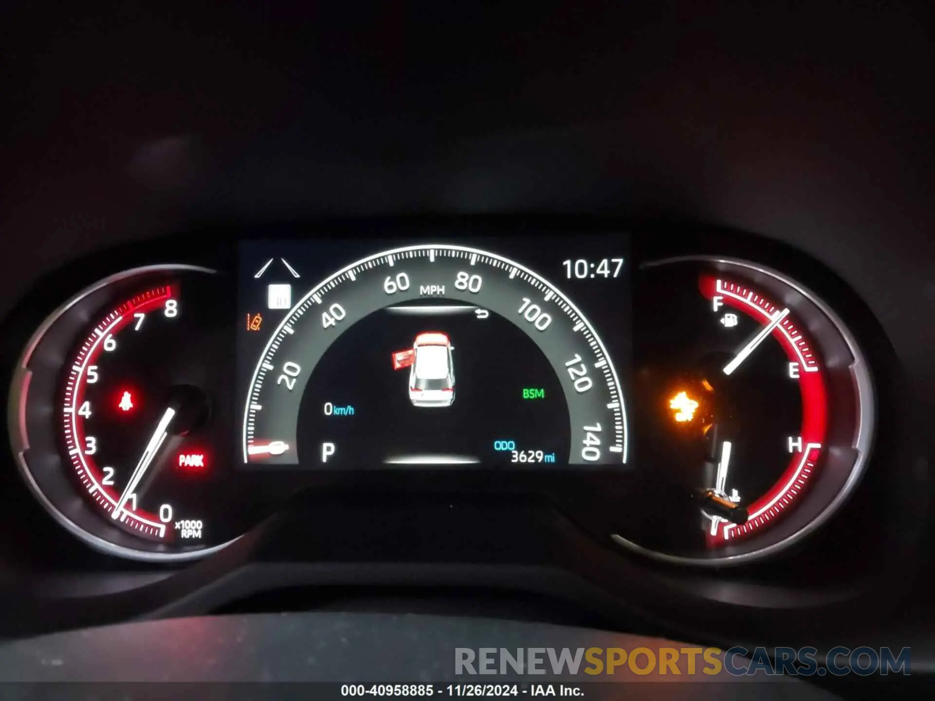 7 fotografías del automóvil dañado 2T3P1RFVXRC436335 TOYOTA RAV4 2024