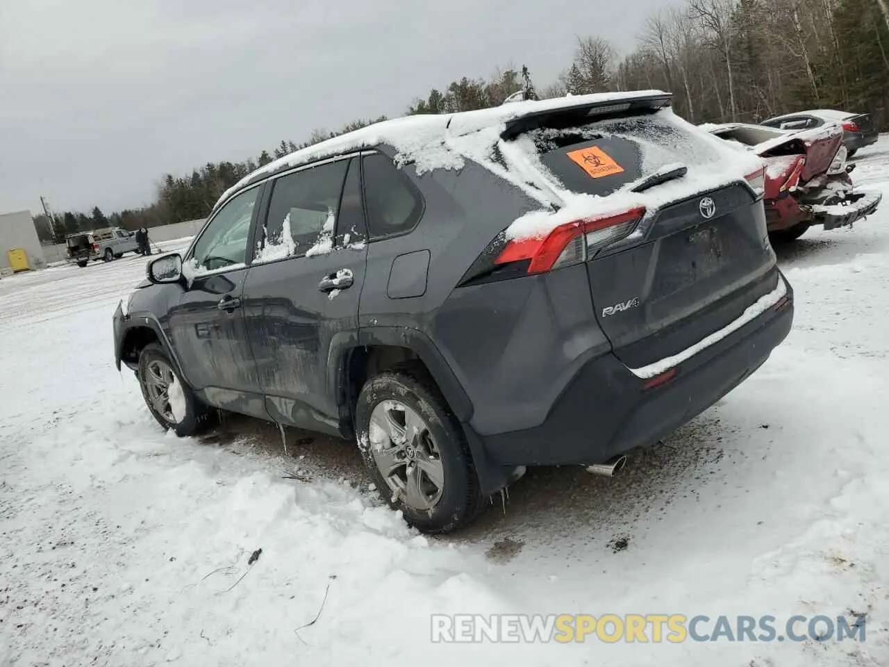2 fotografías del automóvil dañado 2T3R1RFV6RC420397 TOYOTA RAV4 2024