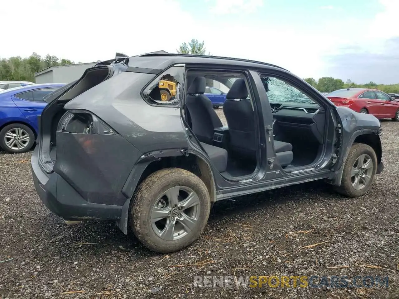 3 fotografías del automóvil dañado 2T3R1RFV9RC417817 TOYOTA RAV4 2024