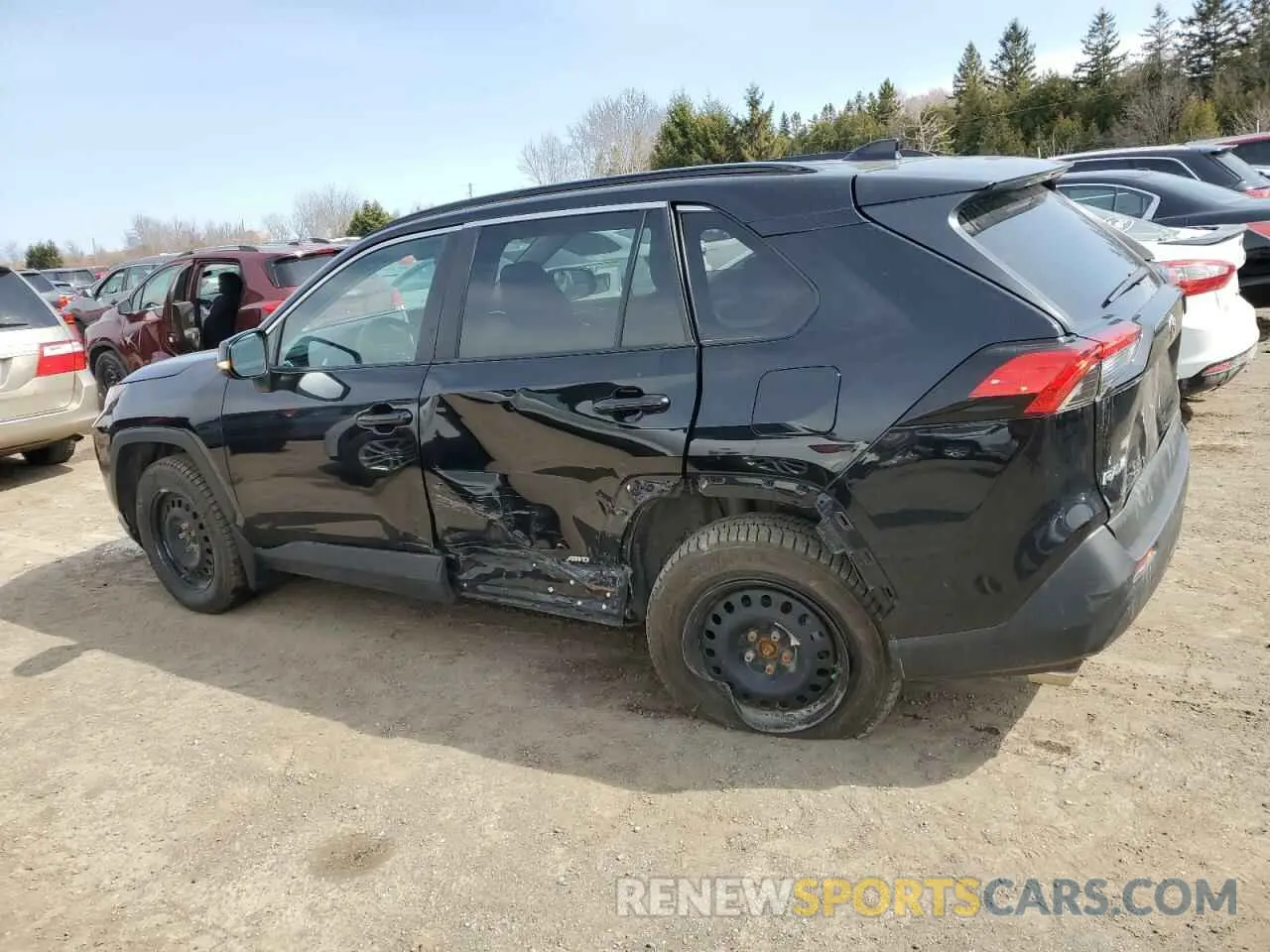 2 fotografías del automóvil dañado 2T3RWRFV0RW192087 TOYOTA RAV4 2024