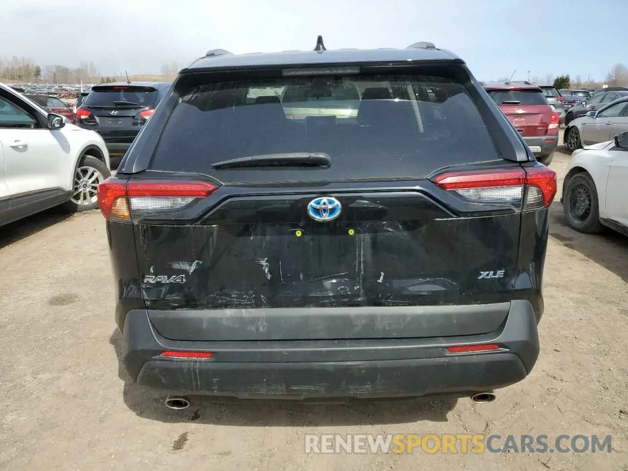 6 fotografías del automóvil dañado 2T3RWRFV0RW192087 TOYOTA RAV4 2024
