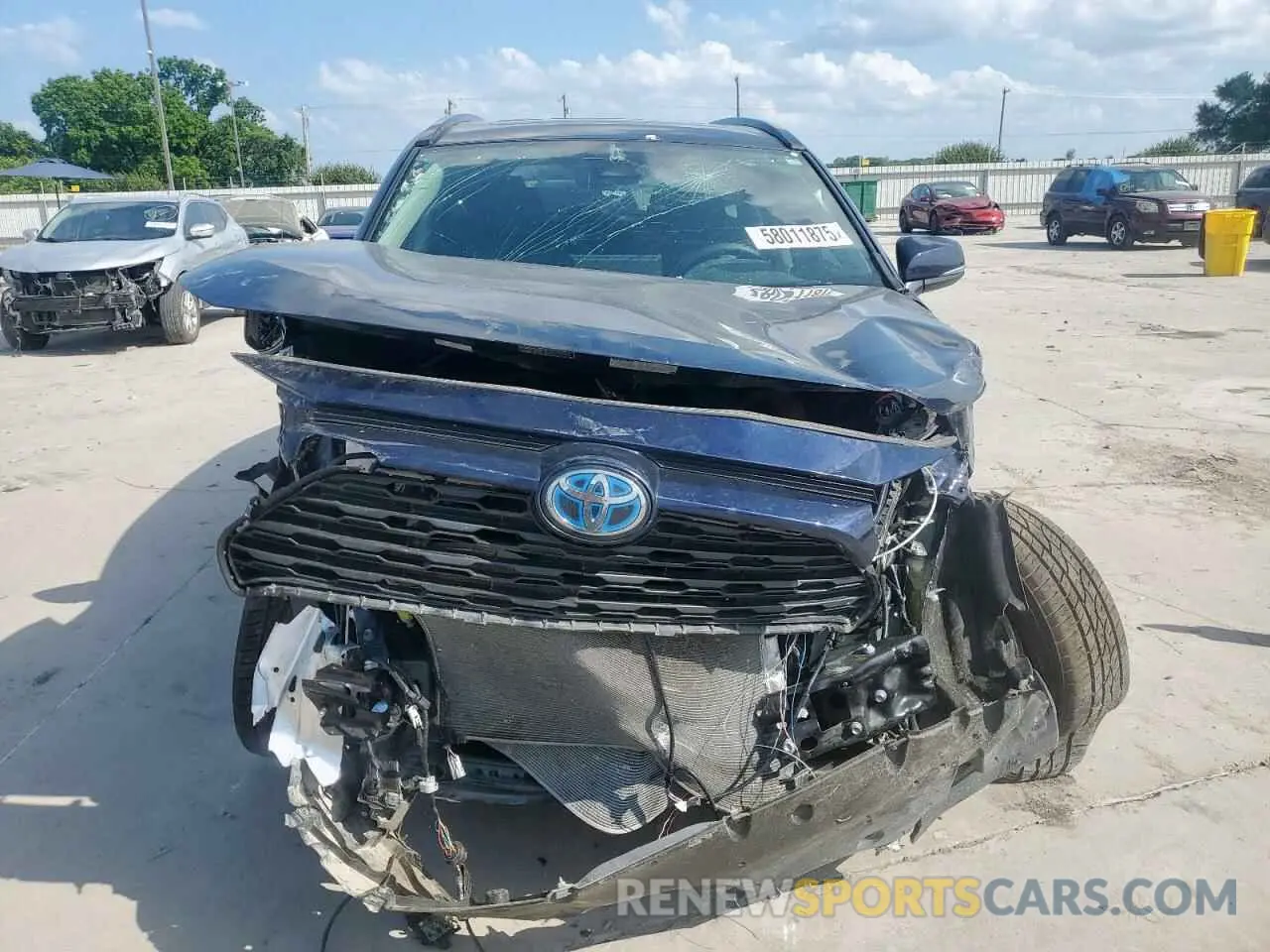 5 fotografías del automóvil dañado 2T3RWRFV0RW202617 TOYOTA RAV4 2024