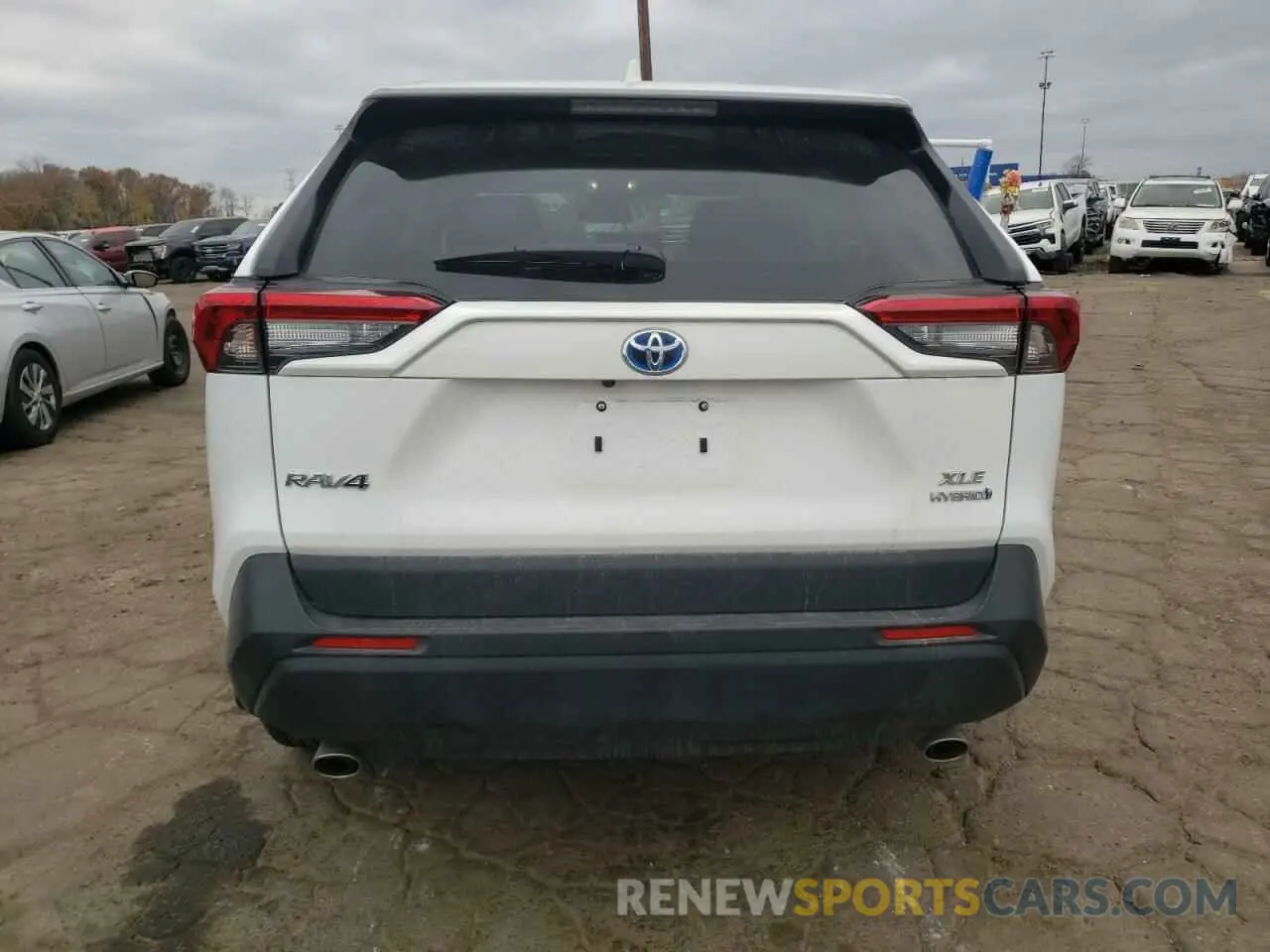 6 fotografías del automóvil dañado 2T3RWRFV0RW213455 TOYOTA RAV4 2024