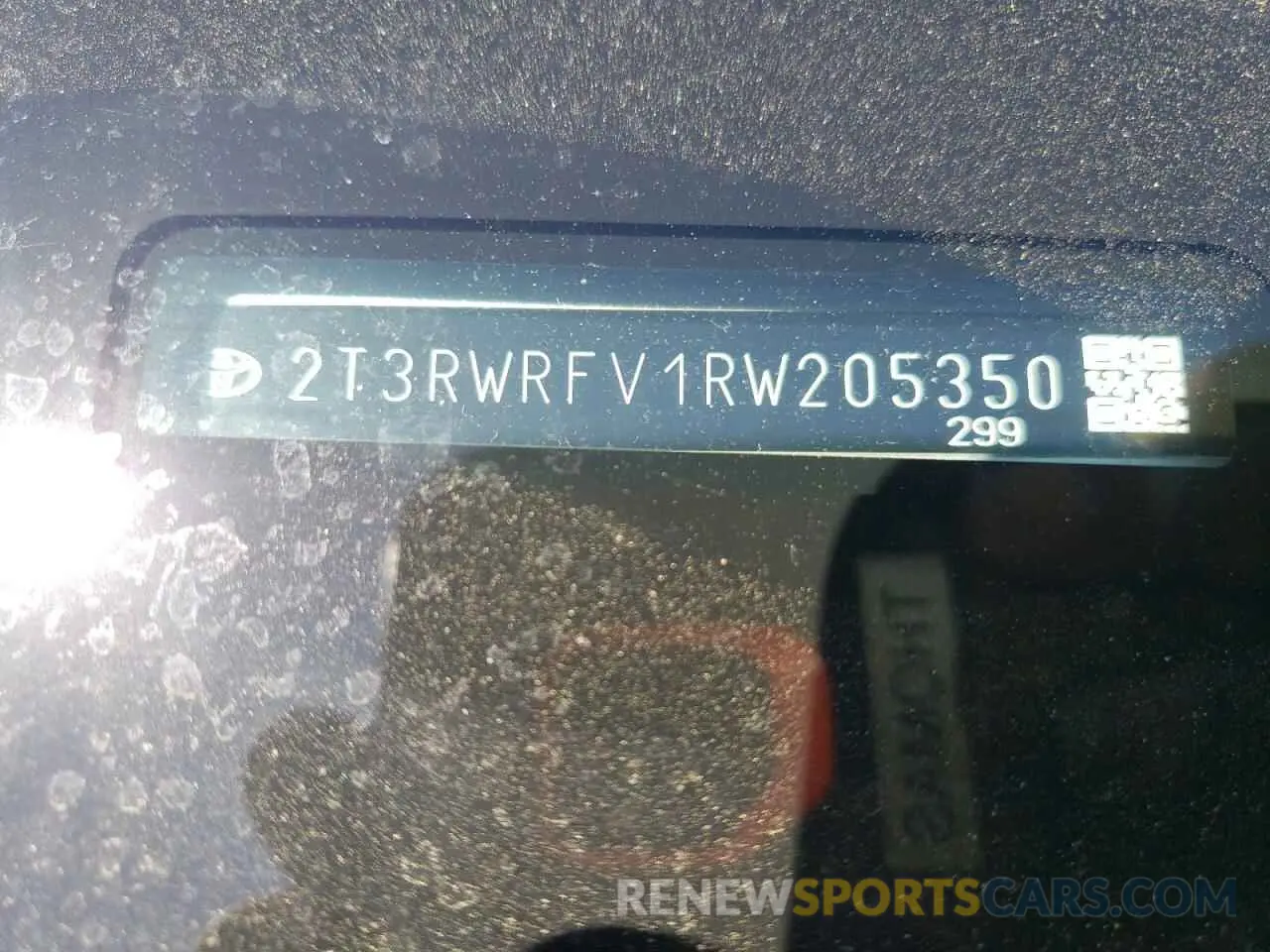 12 fotografías del automóvil dañado 2T3RWRFV1RW205350 TOYOTA RAV4 2024