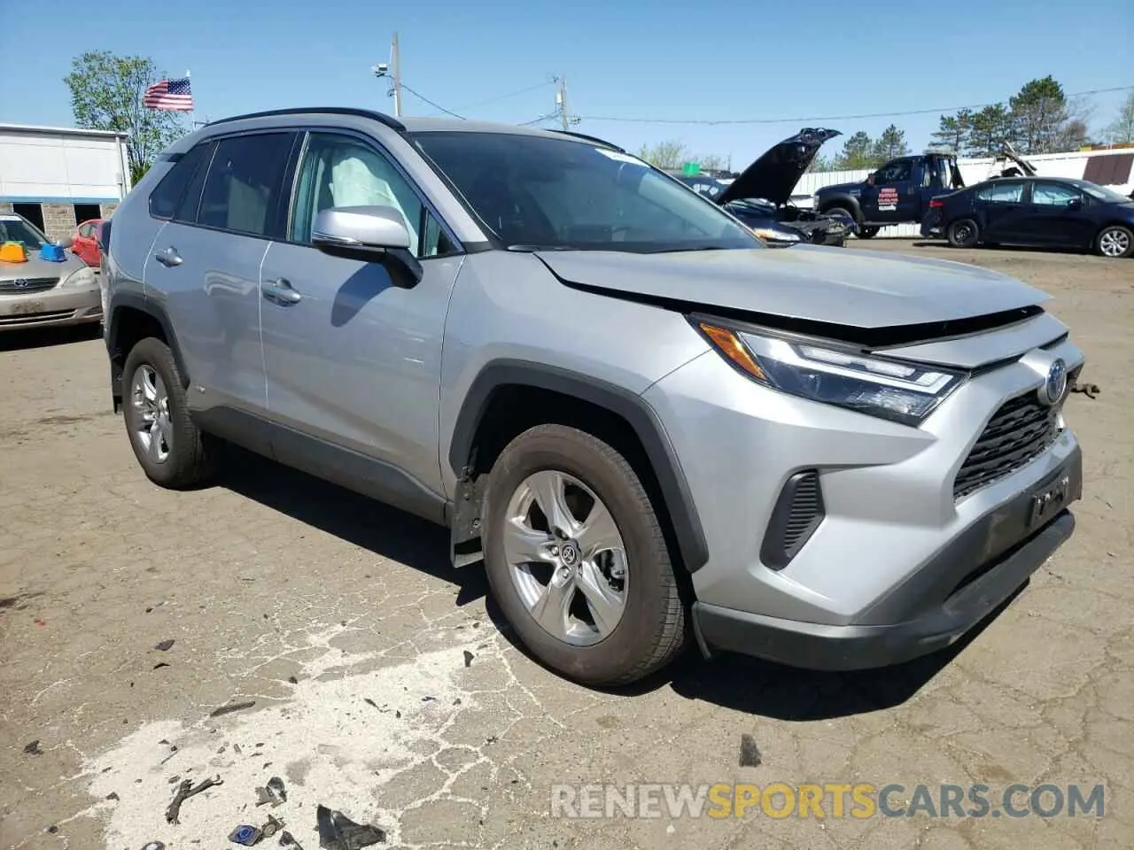4 fotografías del automóvil dañado 2T3RWRFV1RW205350 TOYOTA RAV4 2024