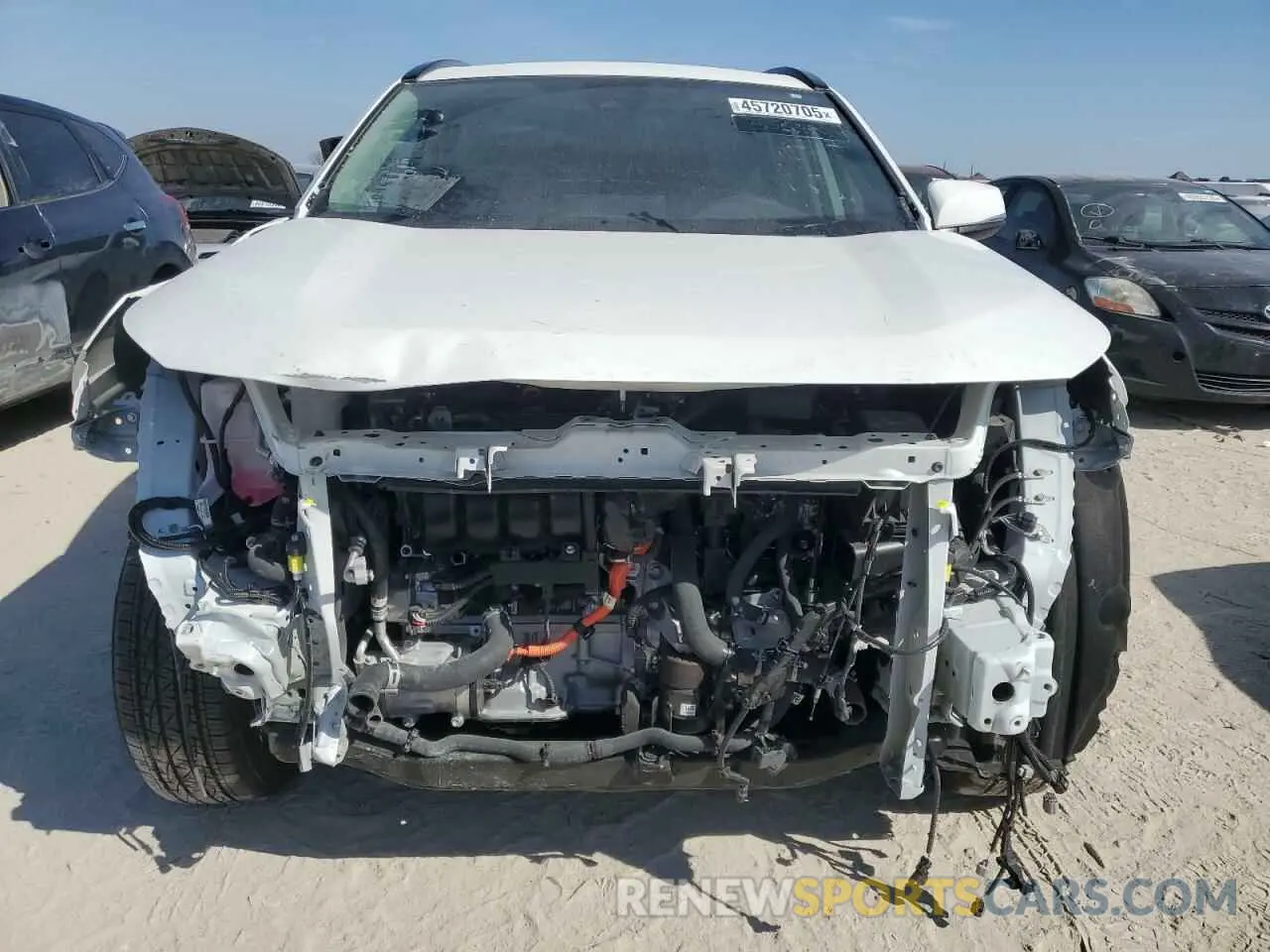 5 fotografías del automóvil dañado 2T3RWRFV1RW237618 TOYOTA RAV4 2024
