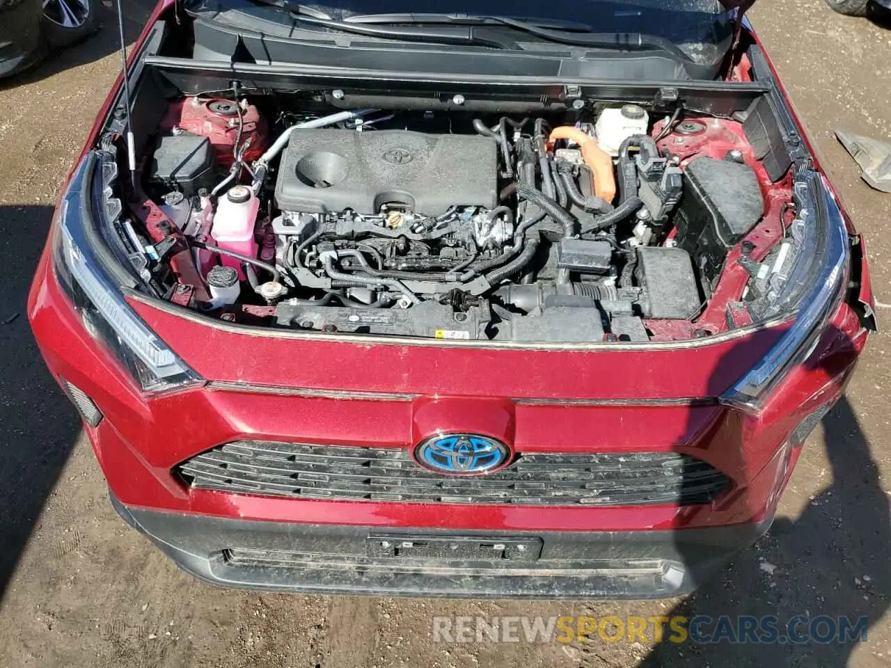 11 fotografías del automóvil dañado 2T3RWRFV3RW232744 TOYOTA RAV4 2024