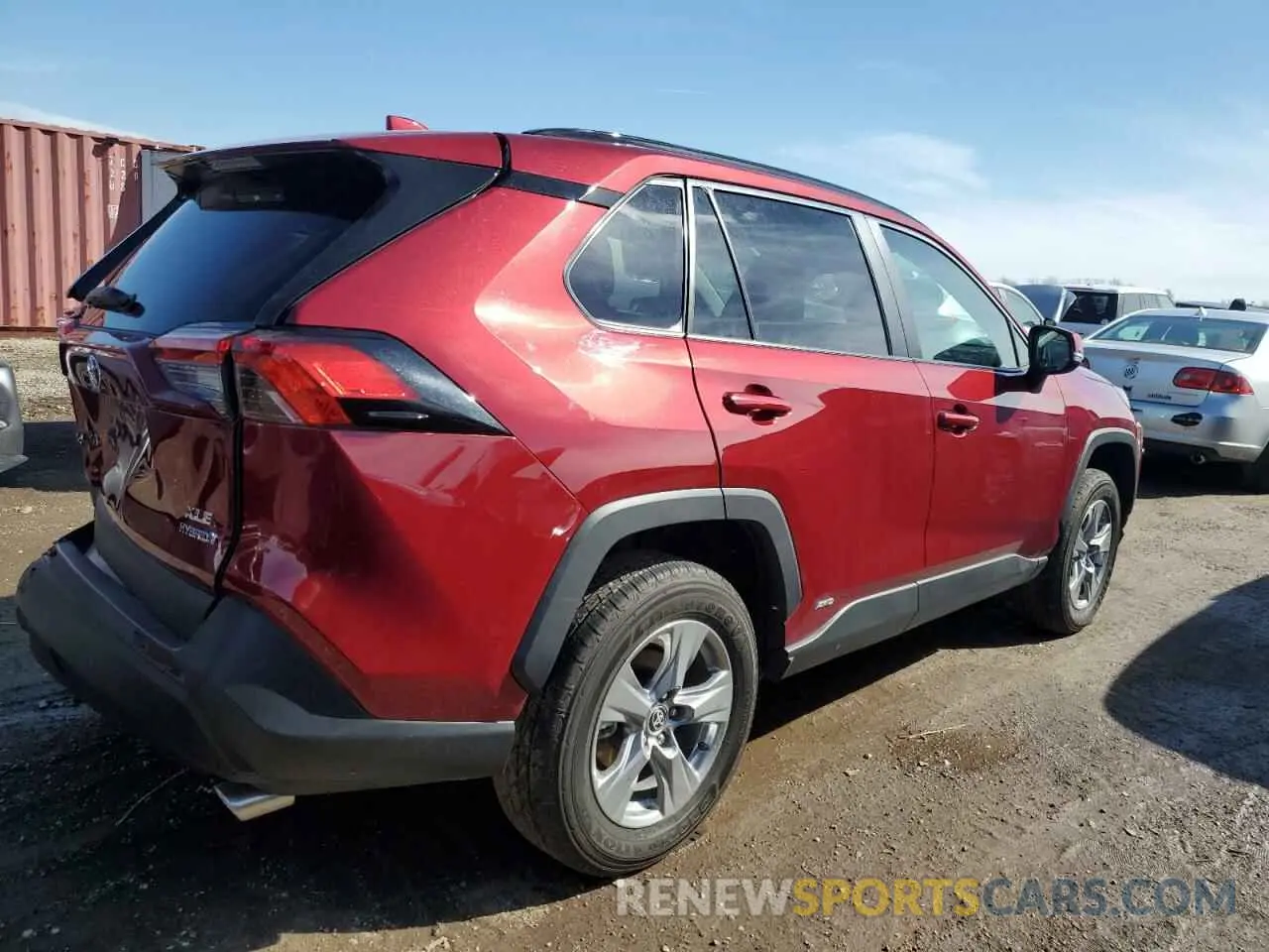 3 fotografías del automóvil dañado 2T3RWRFV3RW232744 TOYOTA RAV4 2024