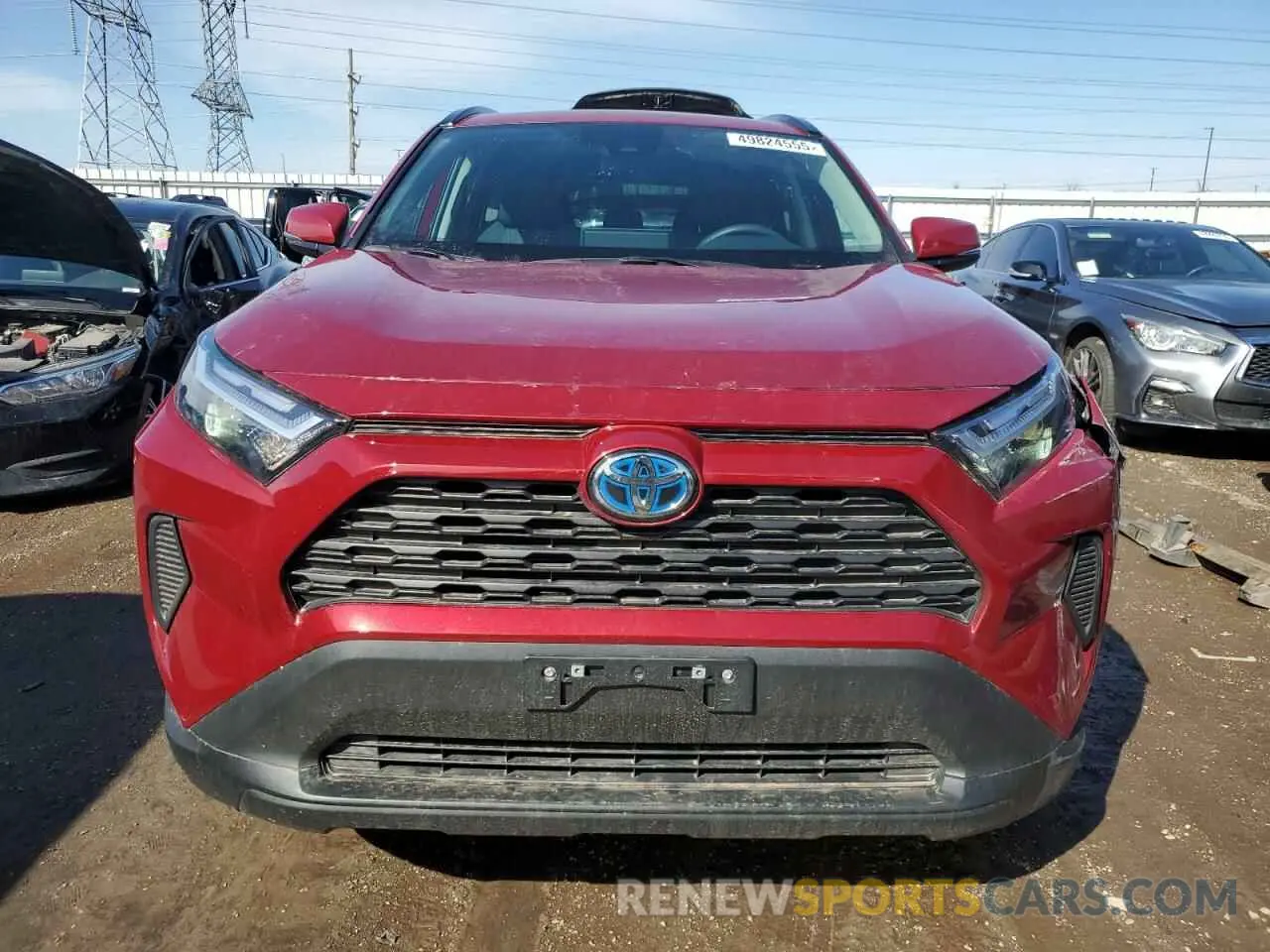 5 fotografías del automóvil dañado 2T3RWRFV3RW232744 TOYOTA RAV4 2024