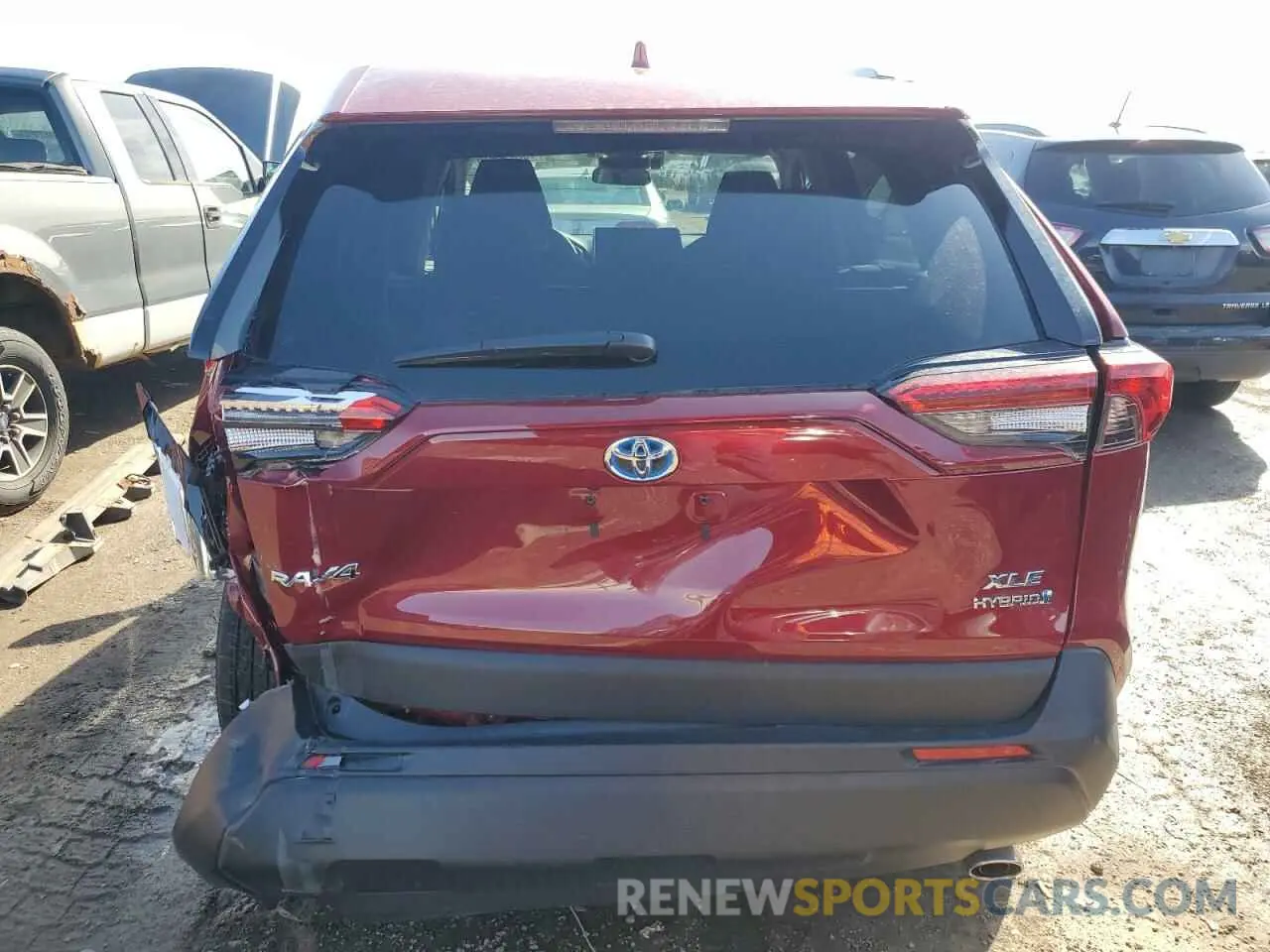 6 fotografías del automóvil dañado 2T3RWRFV3RW232744 TOYOTA RAV4 2024