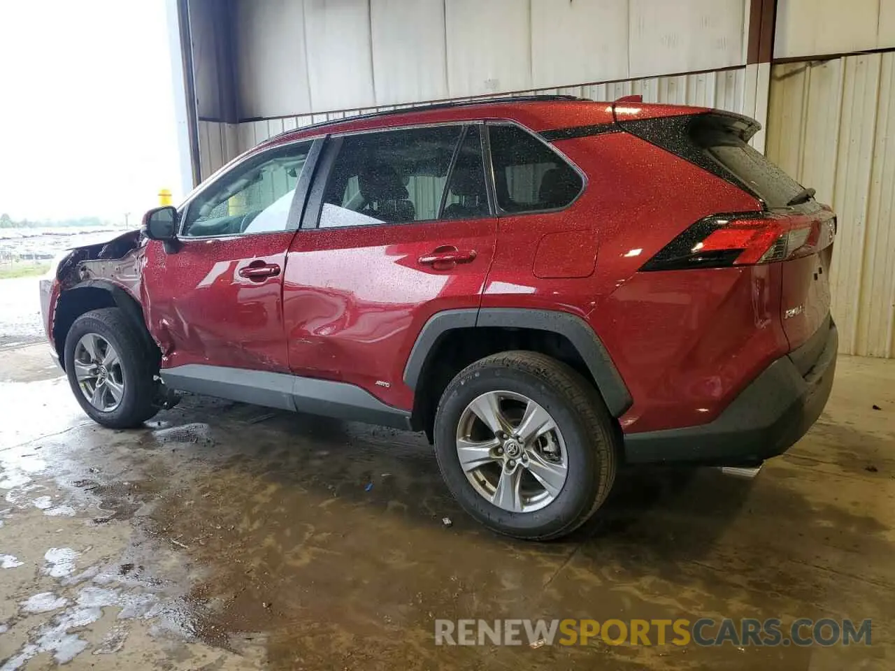 2 fotografías del automóvil dañado 2T3RWRFV7RW250745 TOYOTA RAV4 2024
