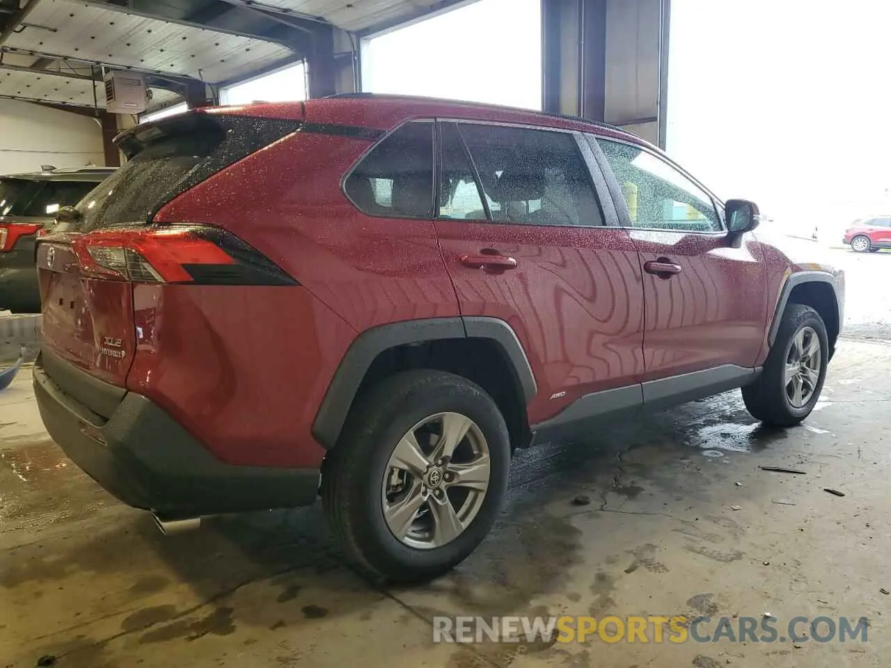 3 fotografías del automóvil dañado 2T3RWRFV7RW250745 TOYOTA RAV4 2024
