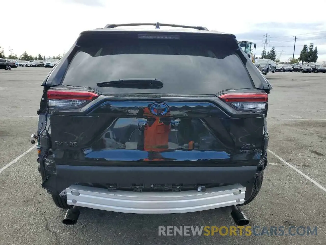 6 fotografías del automóvil dañado 2T3RWRFV9RW228584 TOYOTA RAV4 2024