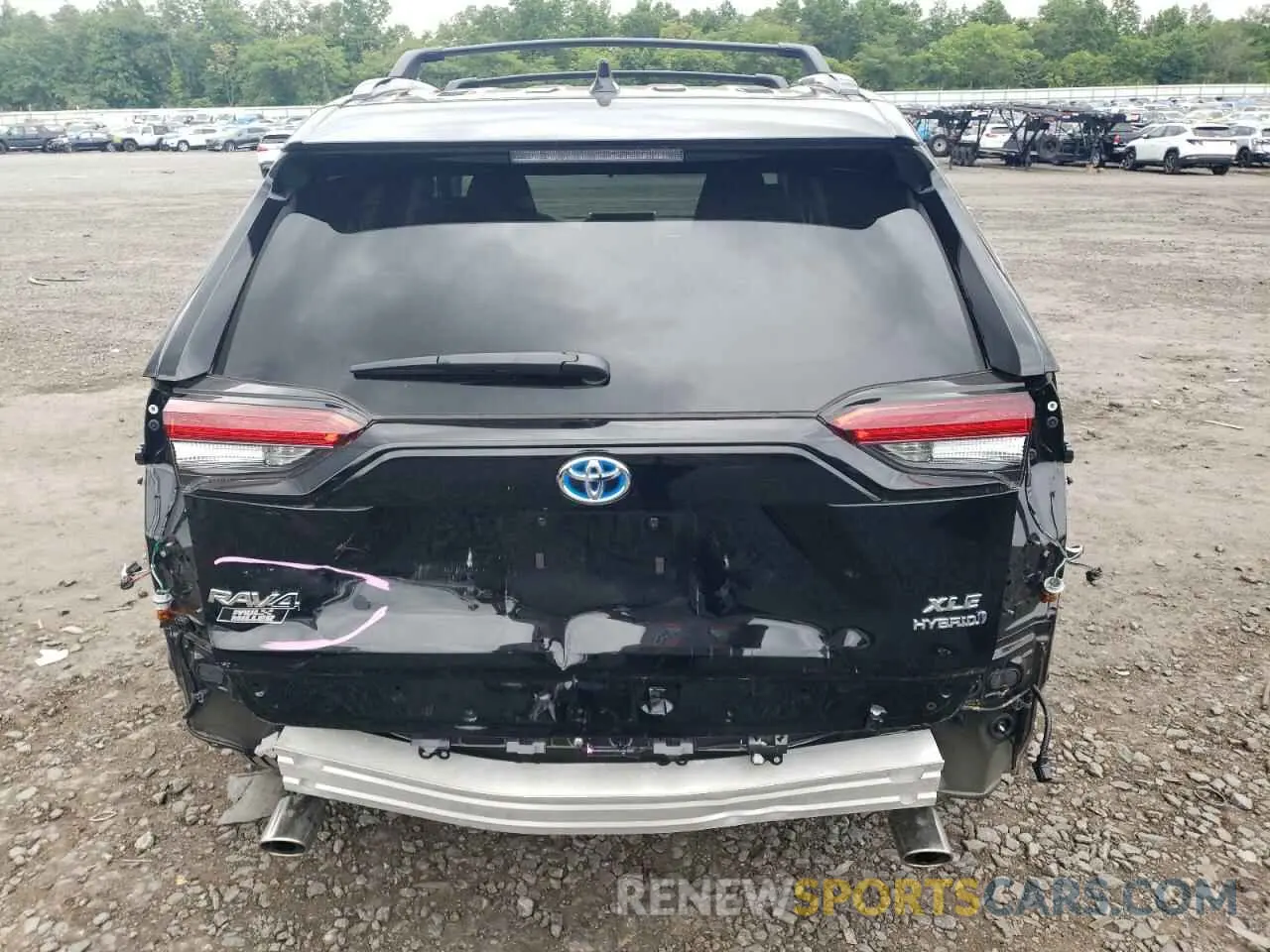 6 fotografías del automóvil dañado 2T3RWRFVXRW203502 TOYOTA RAV4 2024