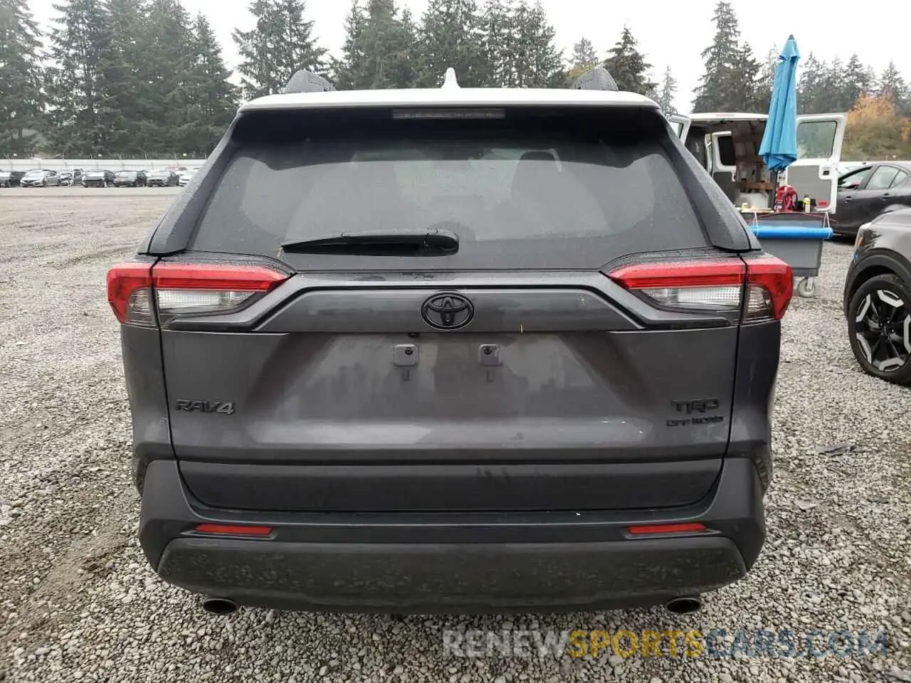 6 fotografías del automóvil dañado 2T3S1RFV5RW430774 TOYOTA RAV4 2024