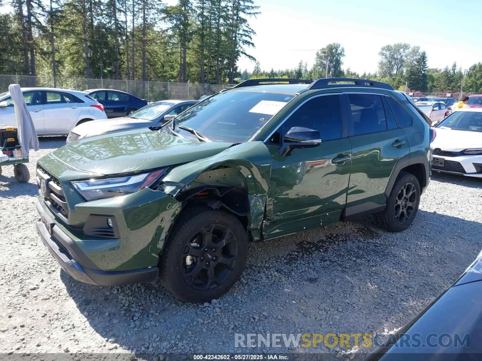 15 fotografías del automóvil dañado 2T3S1RFV5RW452399 TOYOTA RAV4 2024