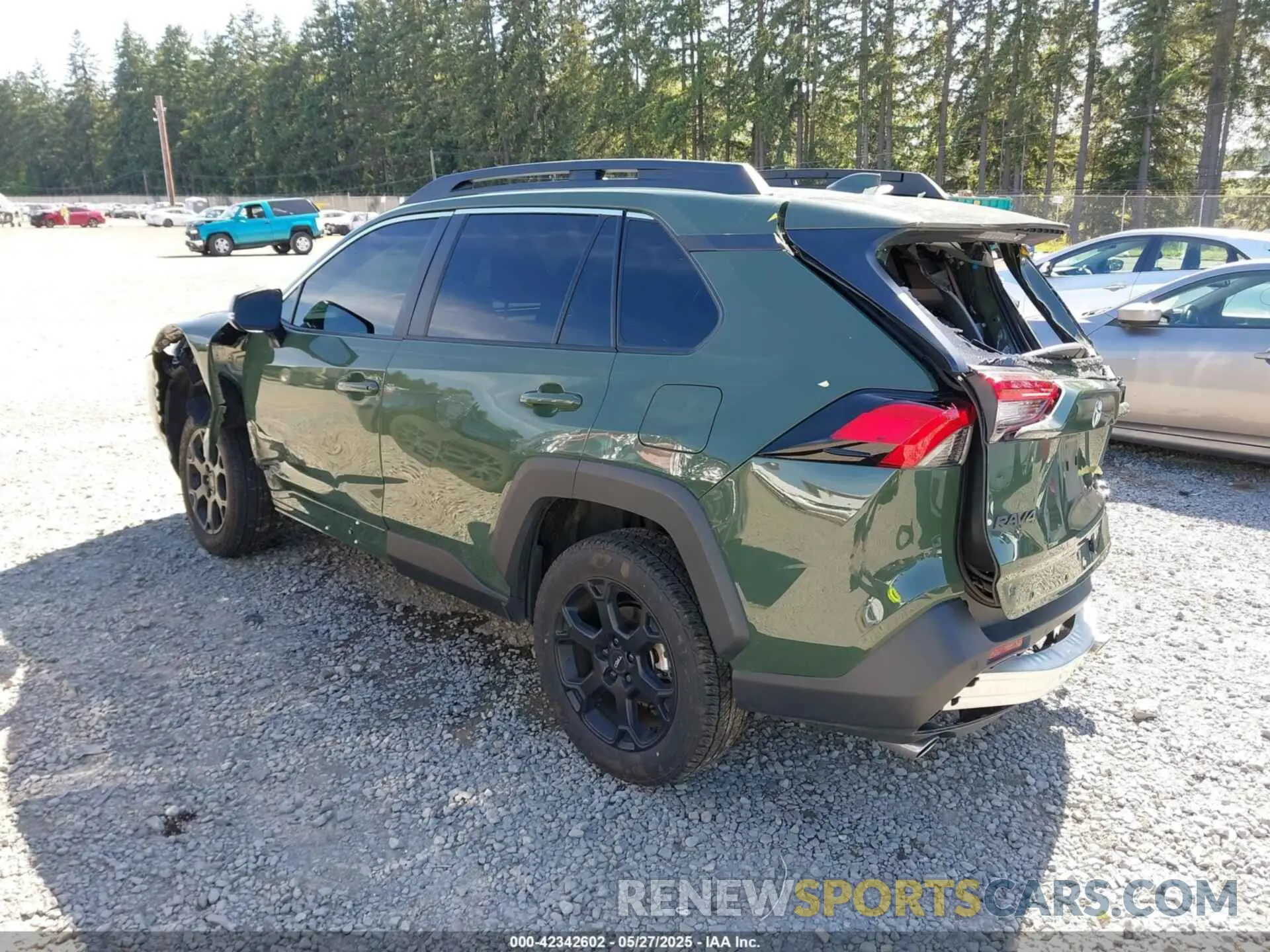 3 fotografías del automóvil dañado 2T3S1RFV5RW452399 TOYOTA RAV4 2024